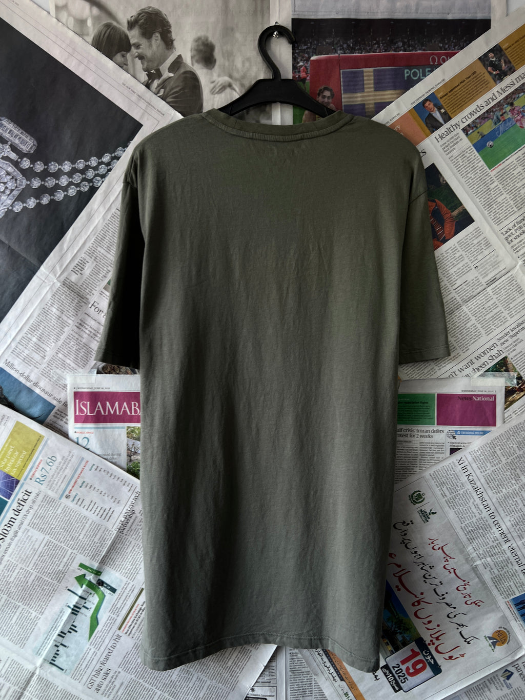 CK® Olive | Medium | Chest: 22" | T157 - Genuine Maal