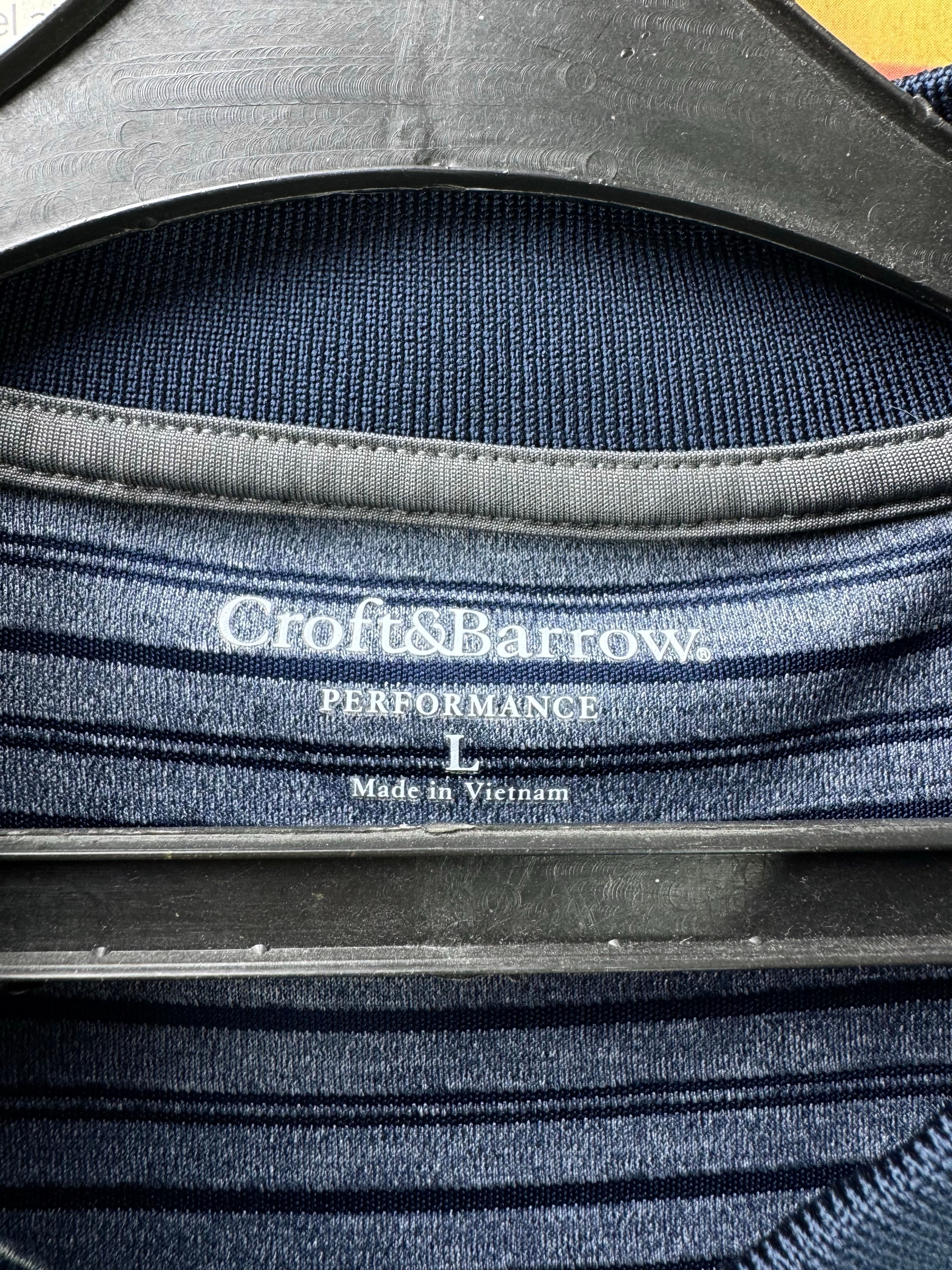Croft&Barrow® Large | Chest: 24" | Performance Polo | Poly | 3791 - Genuine Maal