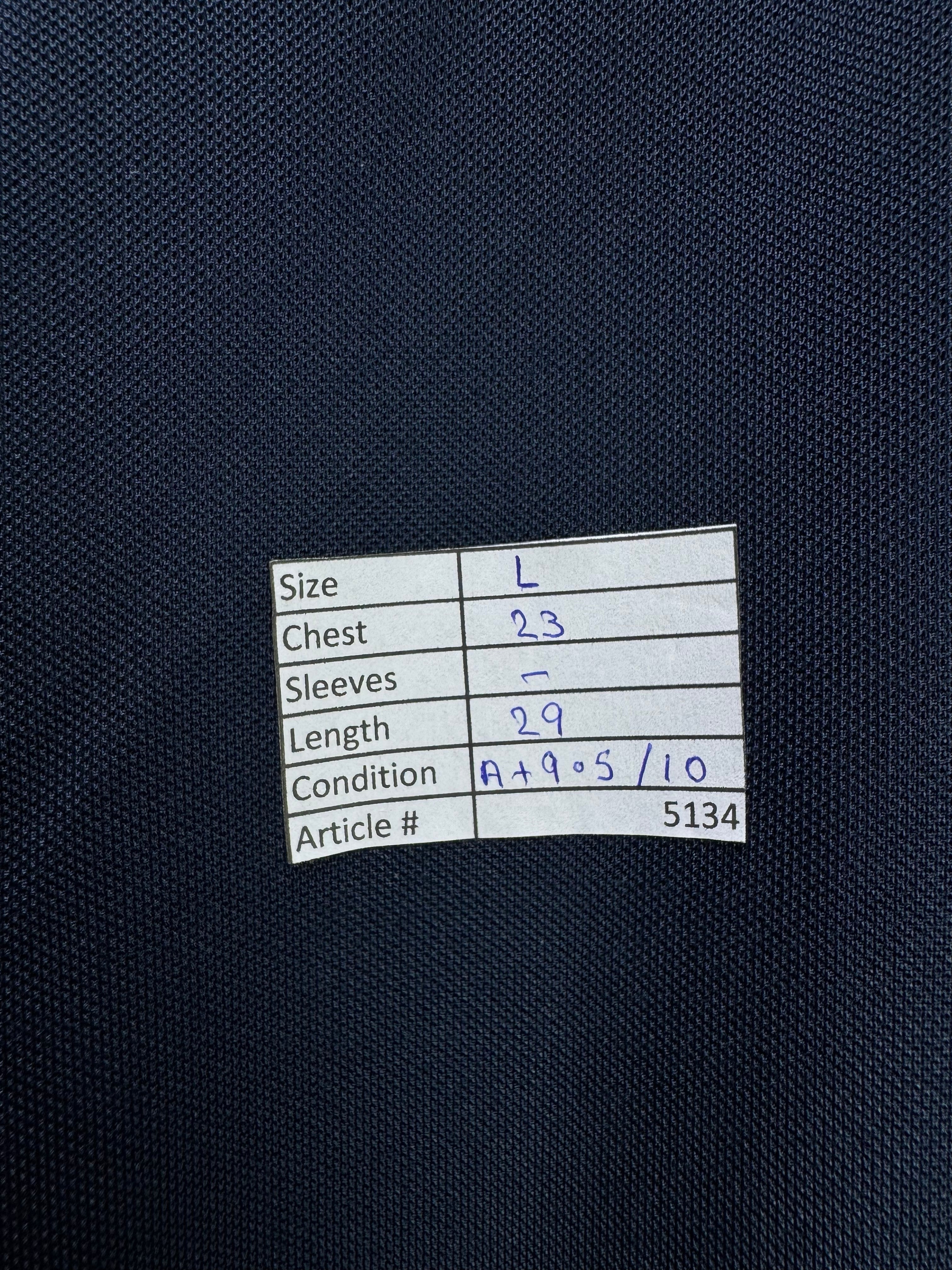 Stromberg® Large | Chest: 23" | Blue | Golf Polo | Poly - Elastane | 5134 - Genuine Maal