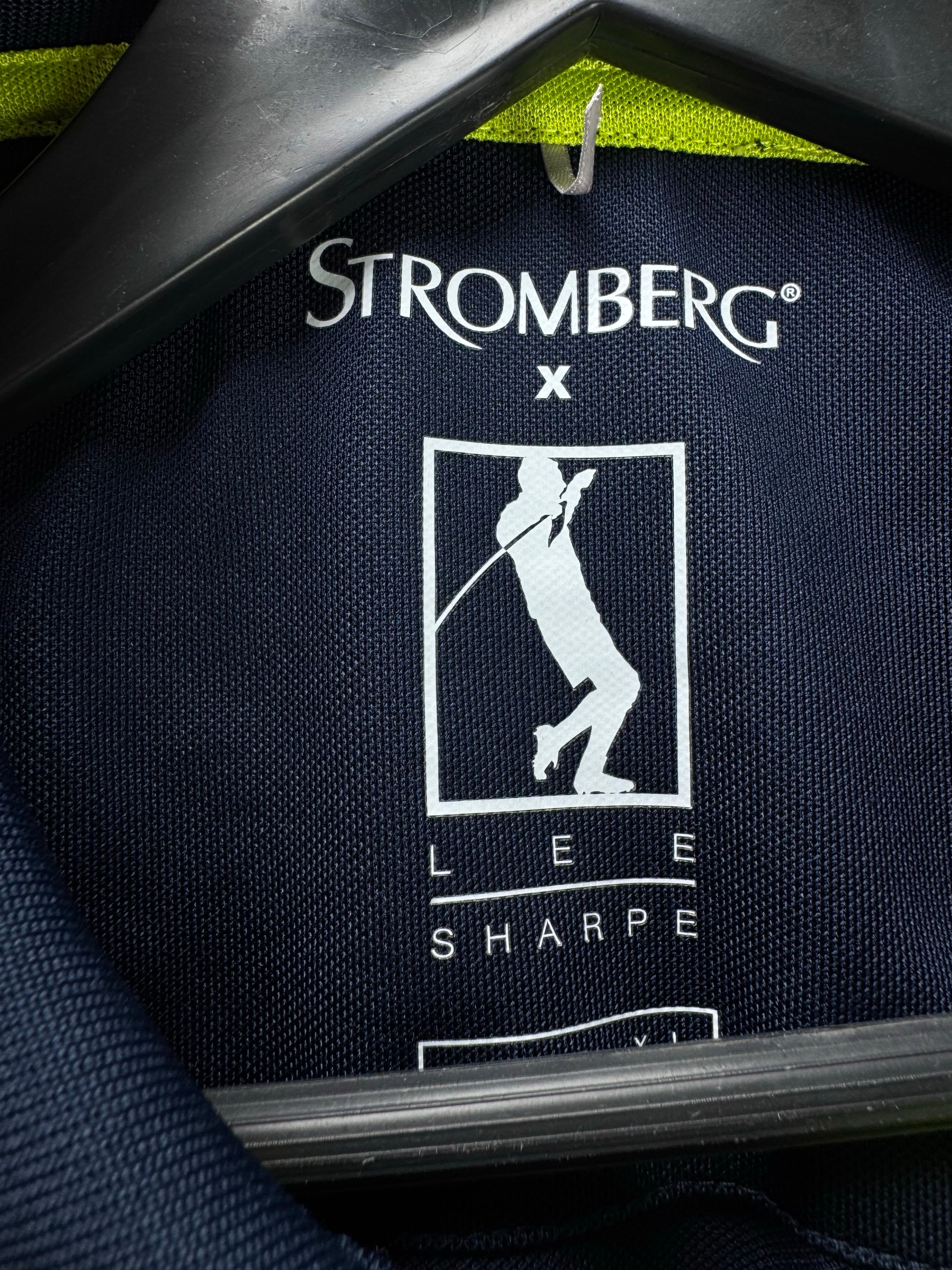 Stromberg® Large | Chest: 23" | Blue | Golf Polo | Poly - Elastane | 5134 - Genuine Maal