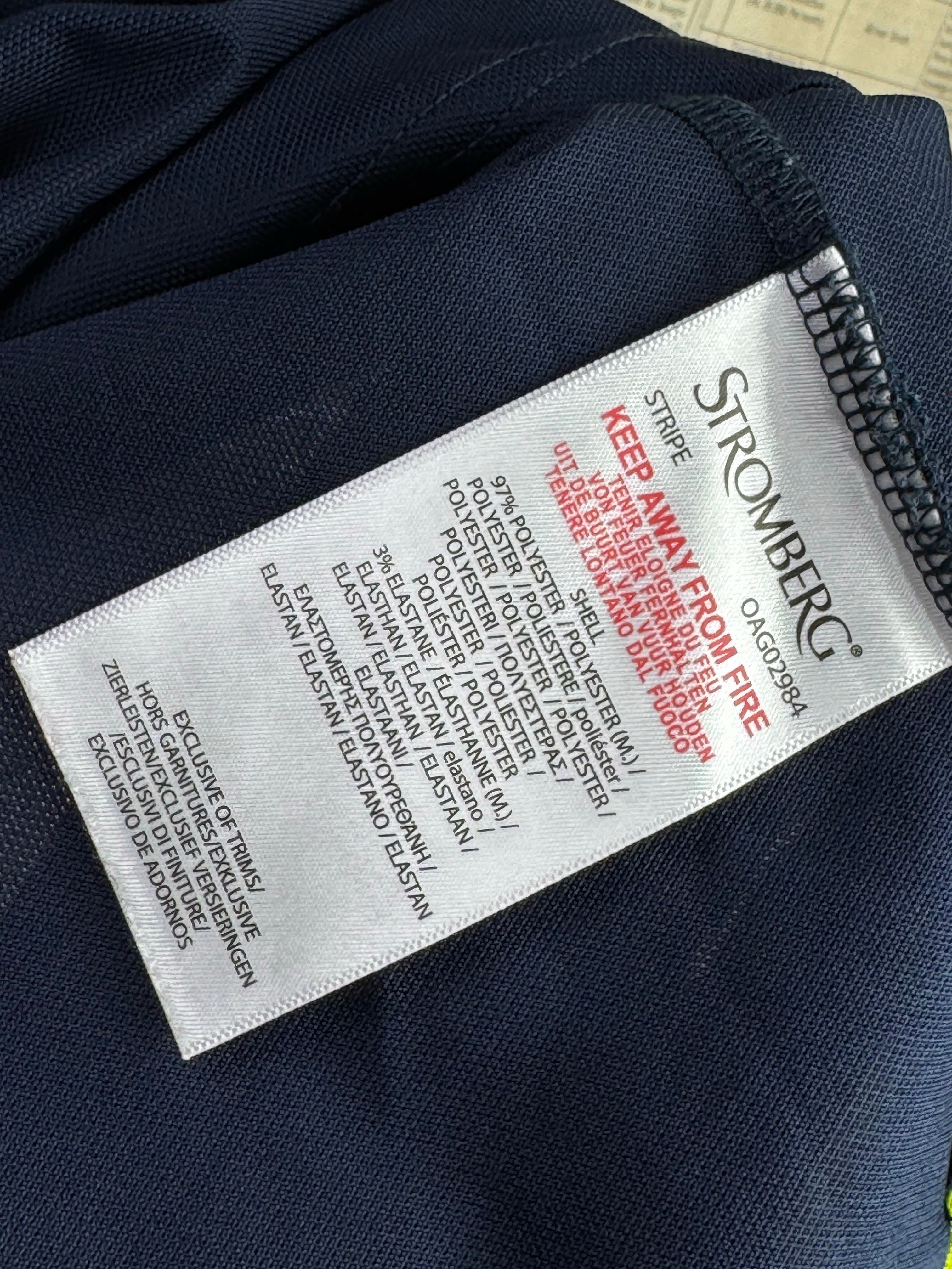 Stromberg® Large | Chest: 23" | Blue | Golf Polo | Poly - Elastane | 5134 - Genuine Maal