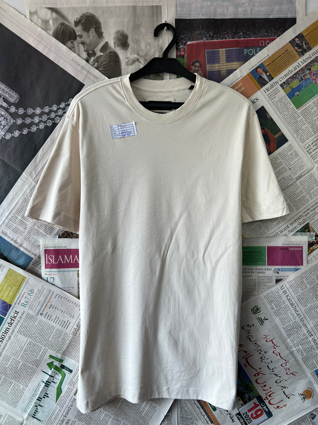 PORTER & ASH® Beige | Small | Chest: 19.5" | T156 - Genuine Maal