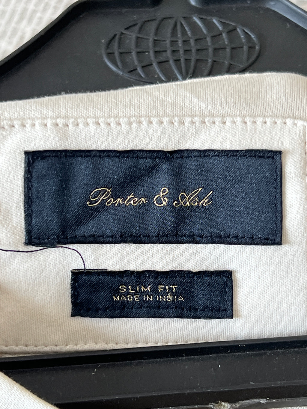 PORTER & ASH® Beige | Small | Chest: 19.5" | T156 - Genuine Maal