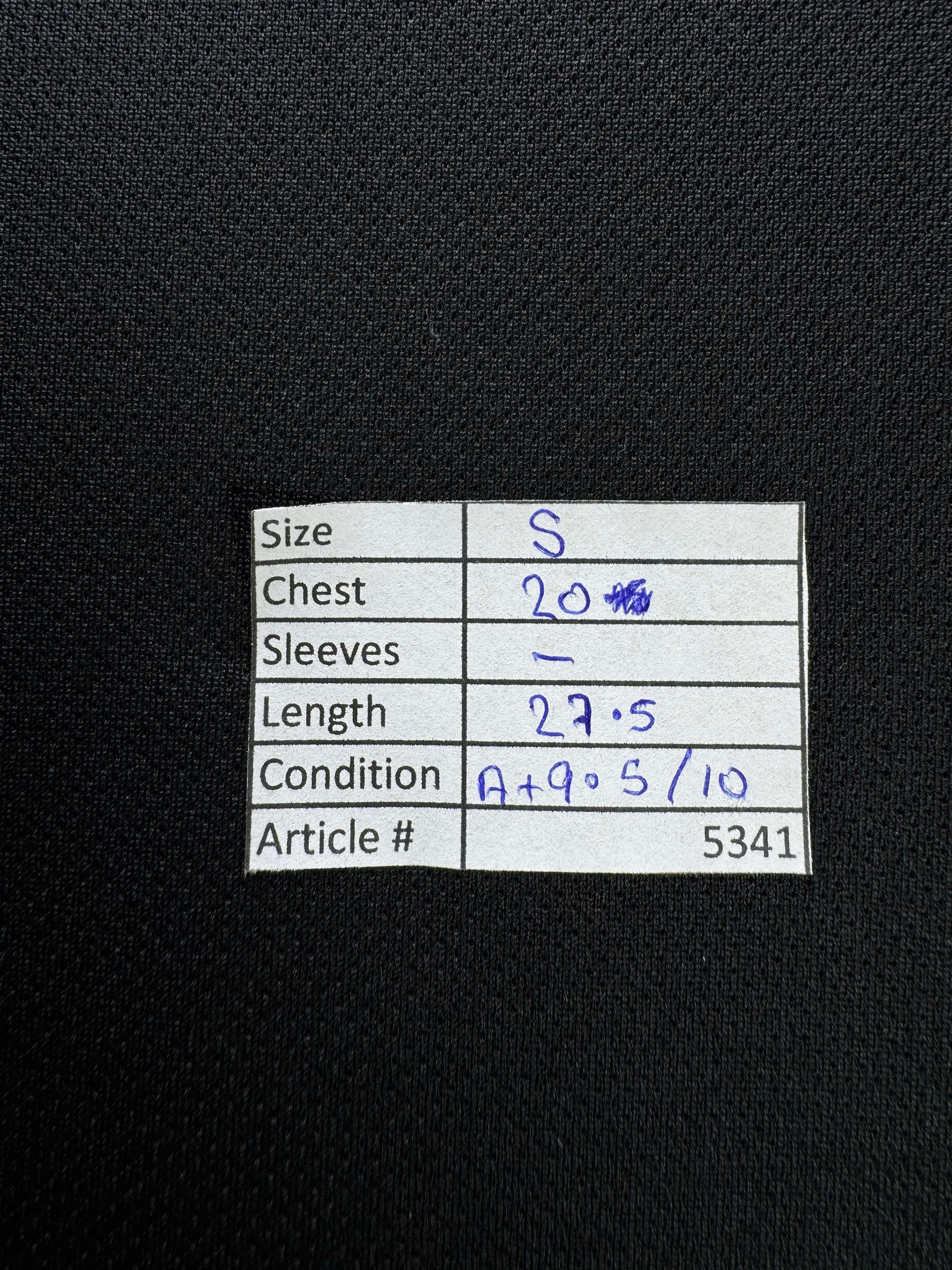 ® Small | Chest: 20" | Black | Sports T-Shirt | Polyester | 5341 - Genuine Maal