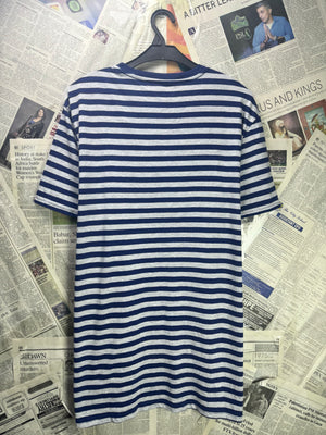 GoodFellow® Large | Chest: 23" | Blue & Grey | T-Shirt | Cotton - Poly | 3994 - Genuine Maal