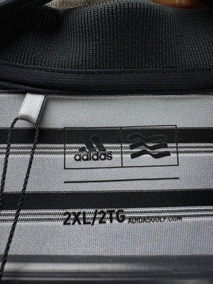 Adi*as® XXL | Chest: 27" | Stripes | Golf Polo | Polyester | 5359 - Genuine Maal