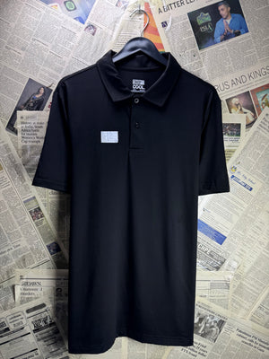 32 Degrees Cool® Medium | Chest: 21.5" | Black | Golf Polo | Poly - Spandex | 5339 - Genuine Maal