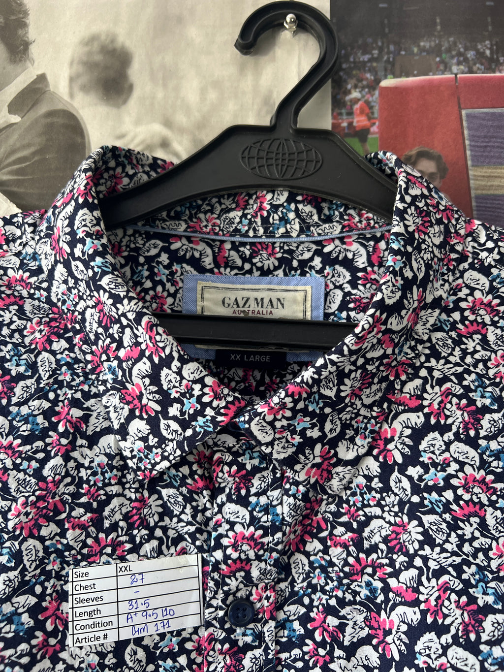 Gazman® Huawei | XXL | Chest: 27" | T171 - Genuine Maal