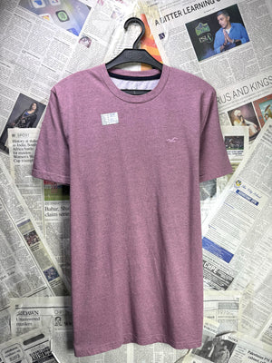 Hollister® Small | Chest: 20.5" | Pastel Peach | T-Shirt | Cotton | 3978 - Genuine Maal