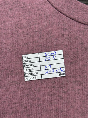 Hollister® Small | Chest: 20.5" | Pastel Peach | T-Shirt | Cotton | 3978 - Genuine Maal