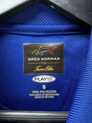Greg Norman® Small | Chest: 20.5" | Blue | Golf Polo | Polyester | 5155 - Genuine Maal