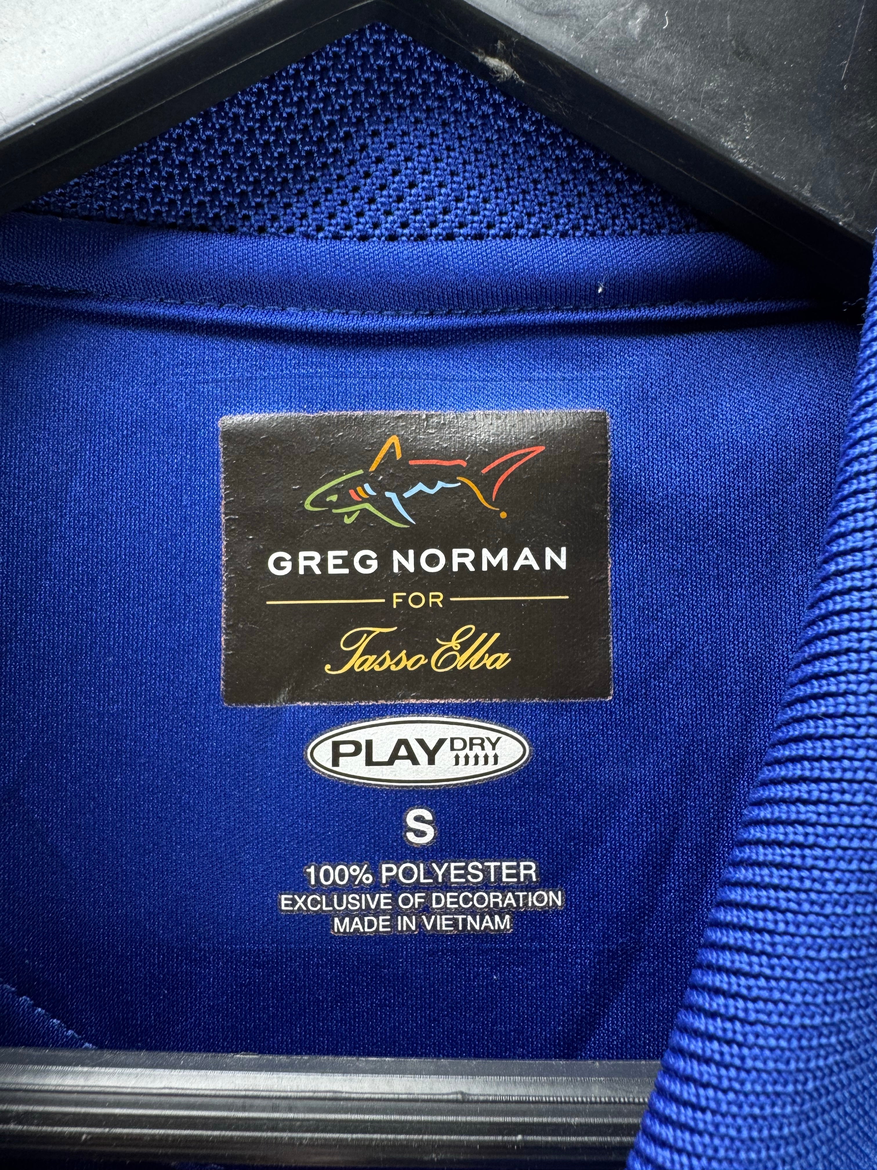 Greg Norman® Small | Chest: 20.5" | Blue | Golf Polo | Polyester | 5155 - Genuine Maal