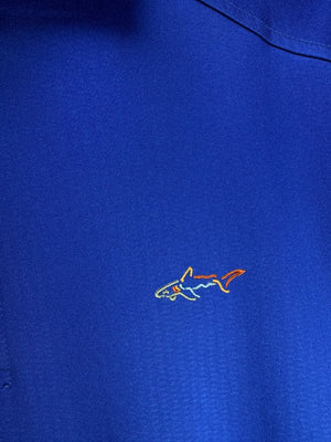 Greg Norman® Small | Chest: 20.5" | Blue | Golf Polo | Polyester | 5155 - Genuine Maal