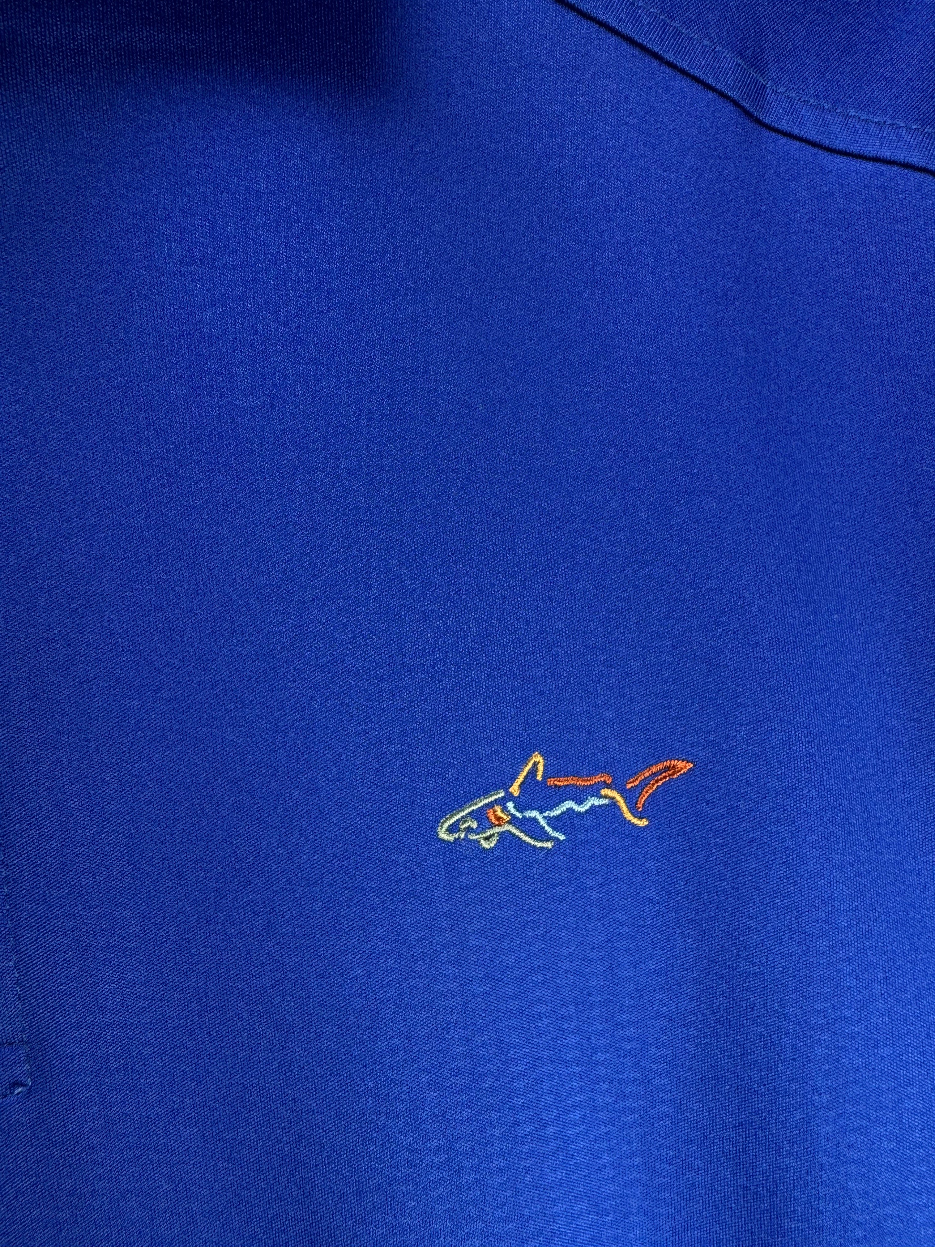 Greg Norman® Small | Chest: 20.5" | Blue | Golf Polo | Polyester | 5155 - Genuine Maal