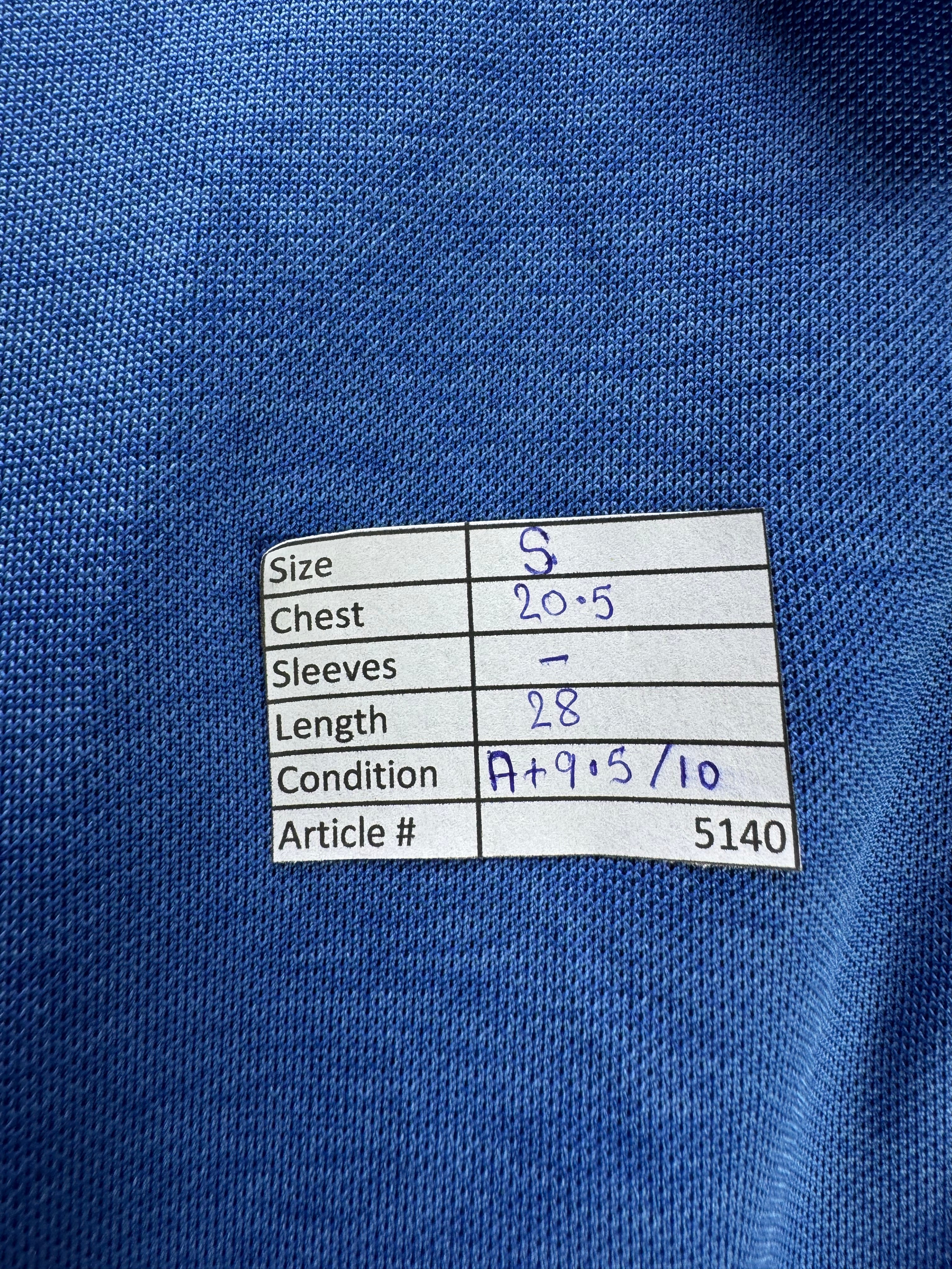 Uniqlo® Small | Chest: 20.5" | Blue | Performance Polo | Polyester | 5140 - Genuine Maal