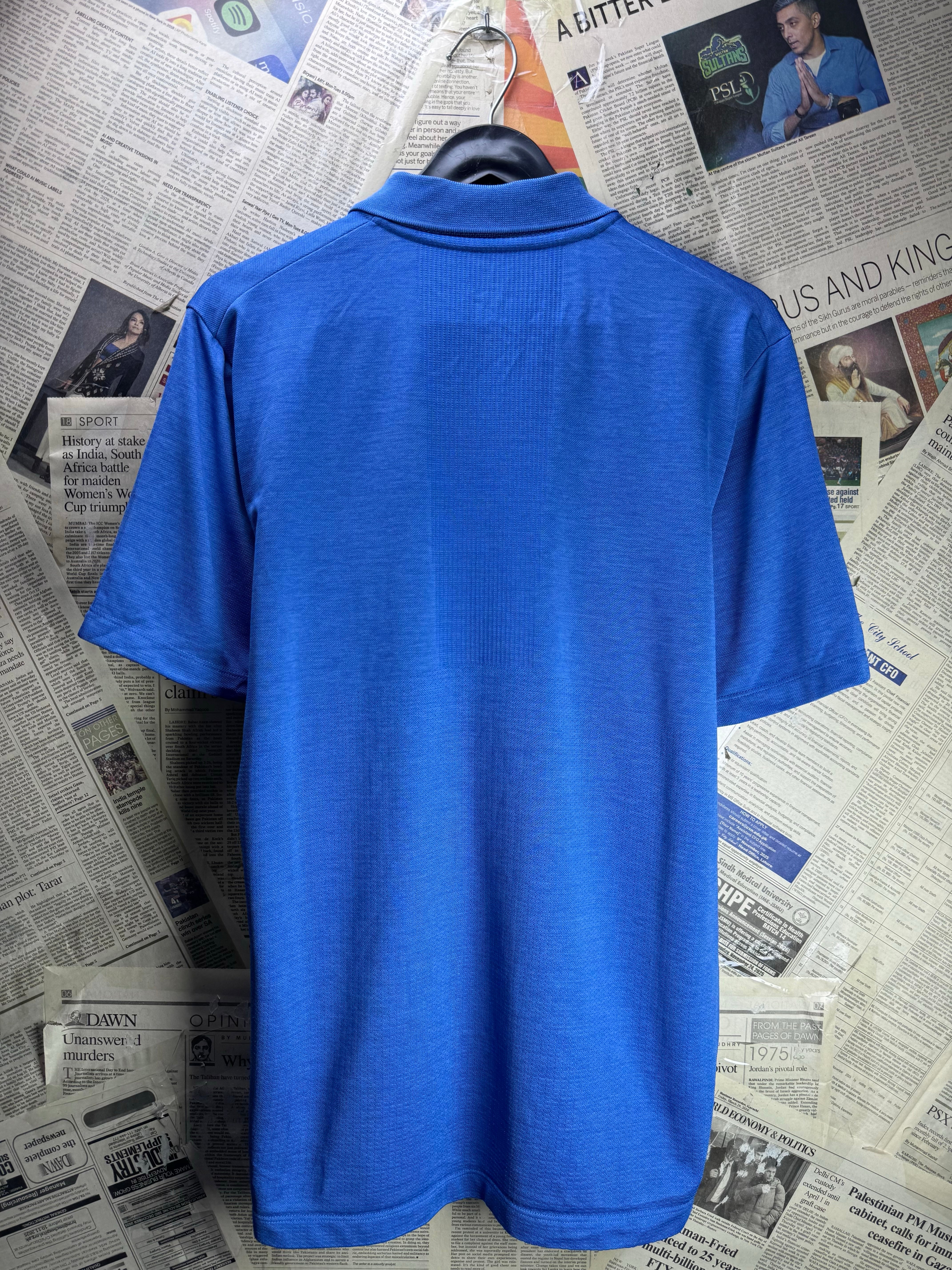 Uniqlo® Small | Chest: 20.5" | Blue | Performance Polo | Polyester | 5140 - Genuine Maal