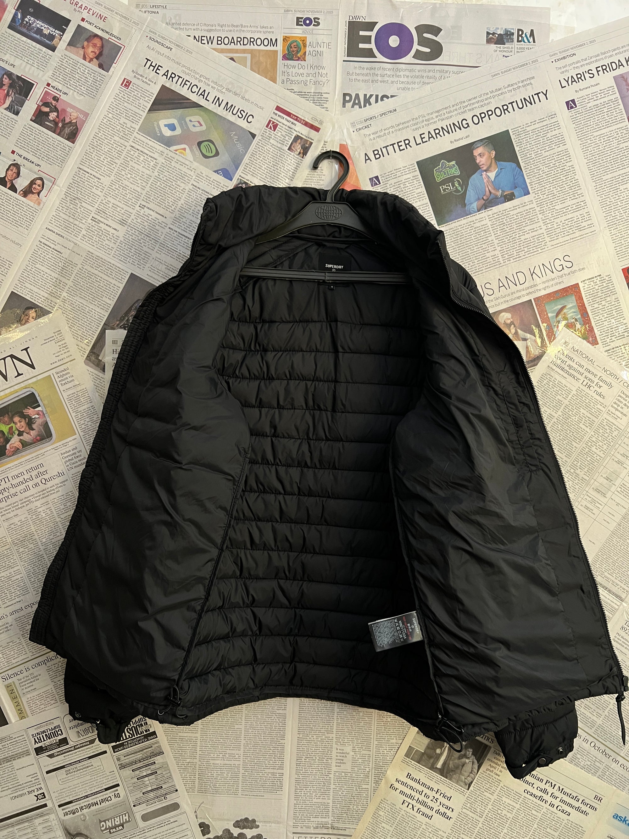 Superdry® Small | Chest: 21" | Black | Heavy Puffer Jacket | 2286