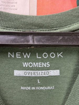 Women - New Look® Medium | Chest: 21.5" | Green | T-Shirt | 3979 - Genuine Maal