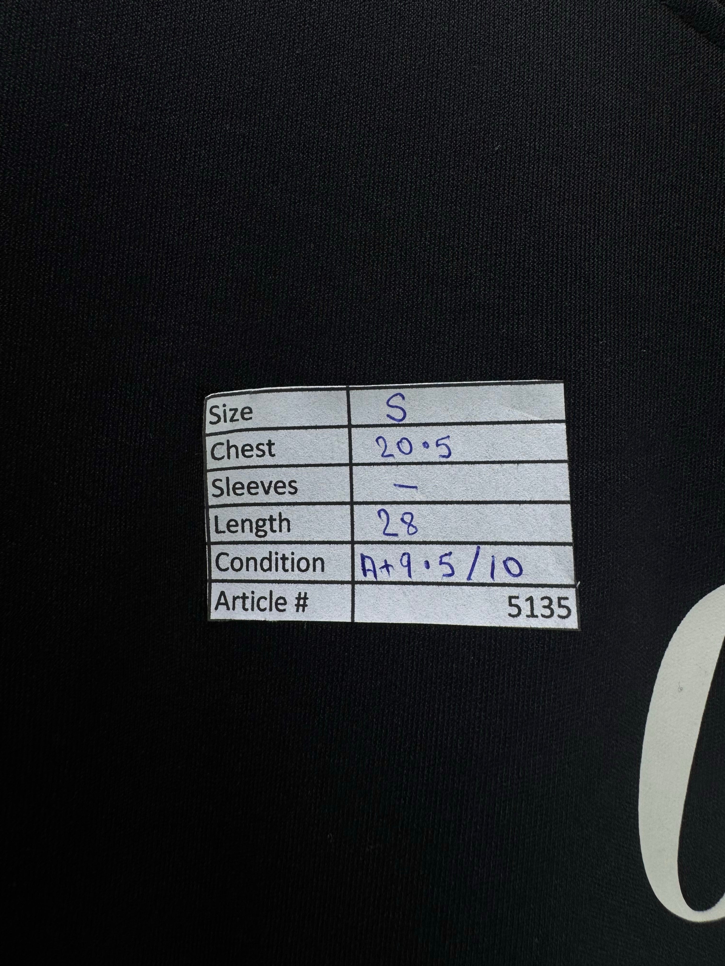 ® Small | Chest: 20.5" | Black | Gym T-Shirt | Polyester | 5135 - Genuine Maal