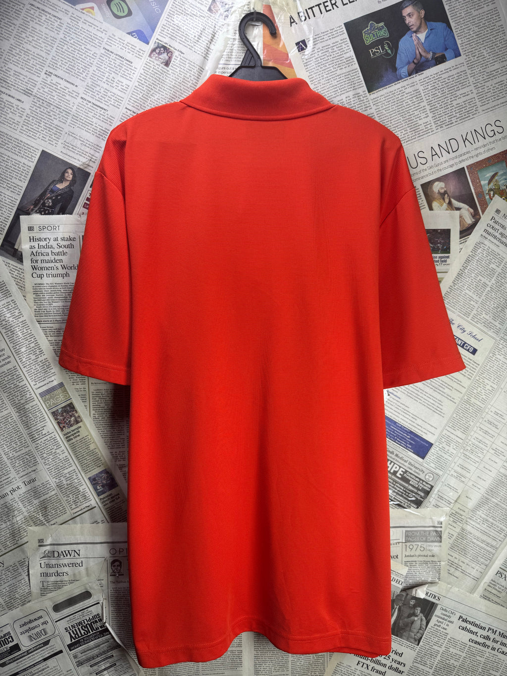 Grand Slam® Large | Chest: 23" | Burnt Orange | Performance Polo | Poly | 4000 - Genuine Maal