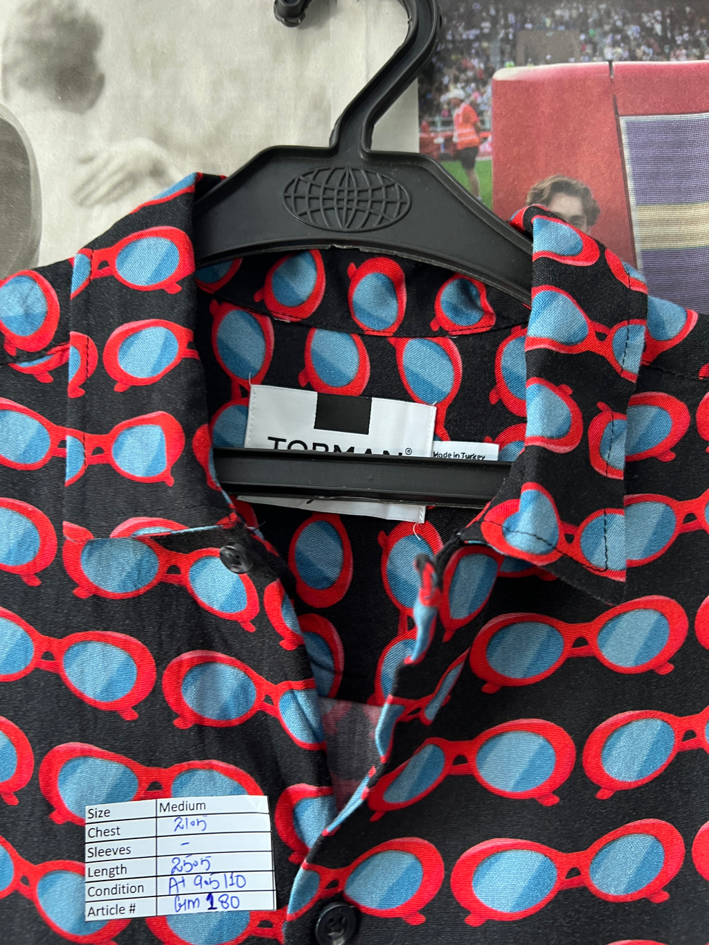 TOPMAN® Huawei | Medium | Chest: 21.5" | T180 - Genuine Maal