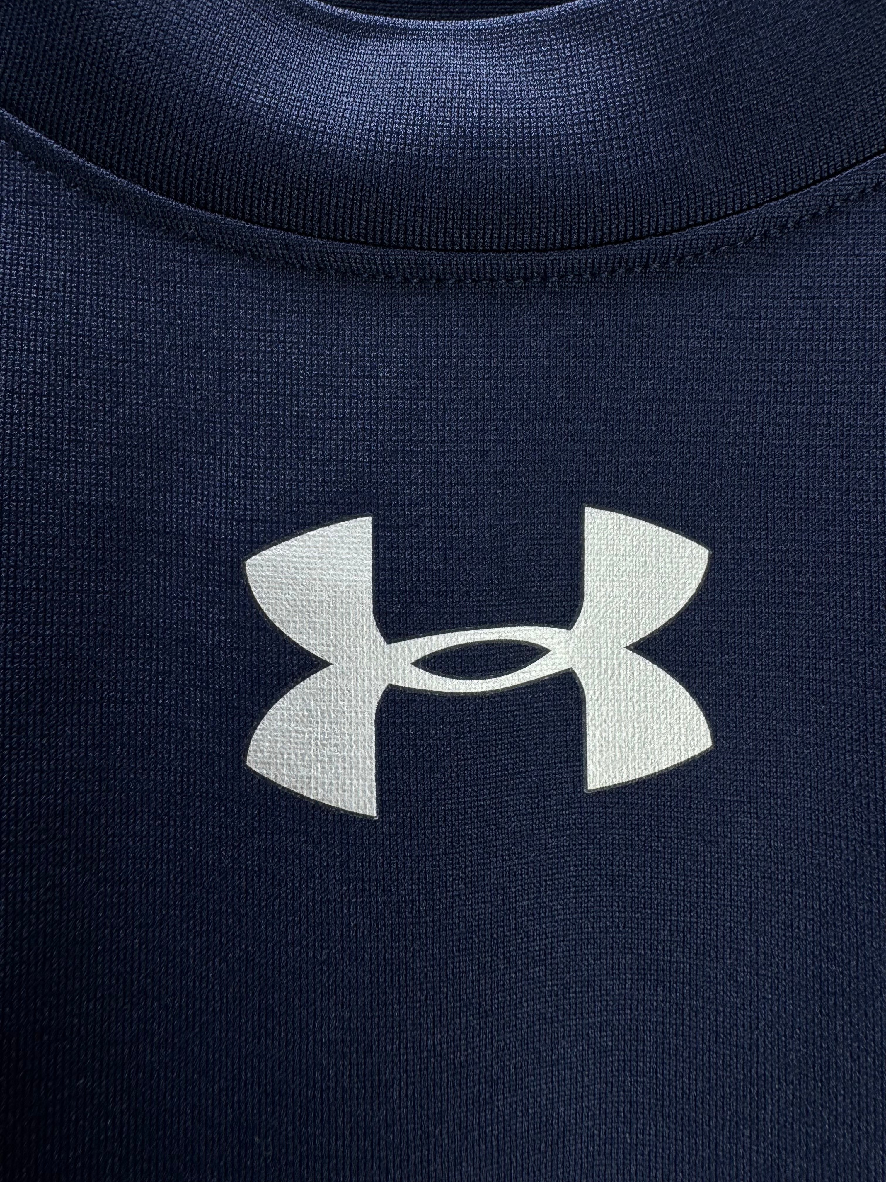 Under Armo*r® Large | Chest: 23" | Blue | Sports T-Shirt | Polyester | 5324 - Genuine Maal