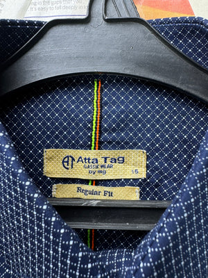 MG® Medium | Chest: 21.5" | Blue with White Pattern | Shirt | 4002 - Genuine Maal