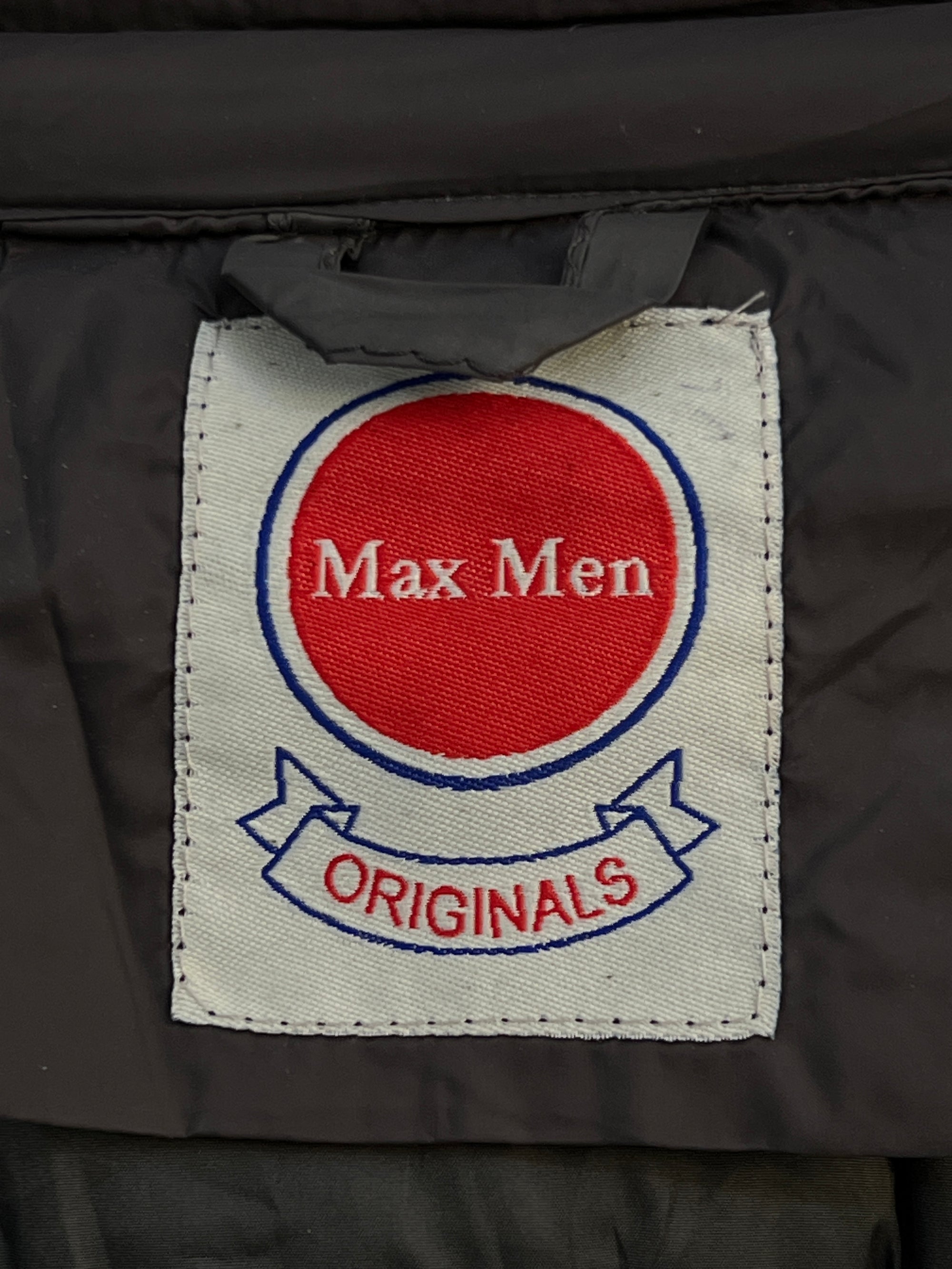Max Men® Large | Chest: 23.5" |  Dark Olive Wood | Full Zip Sleeveless Puffer Jacket | 2283
