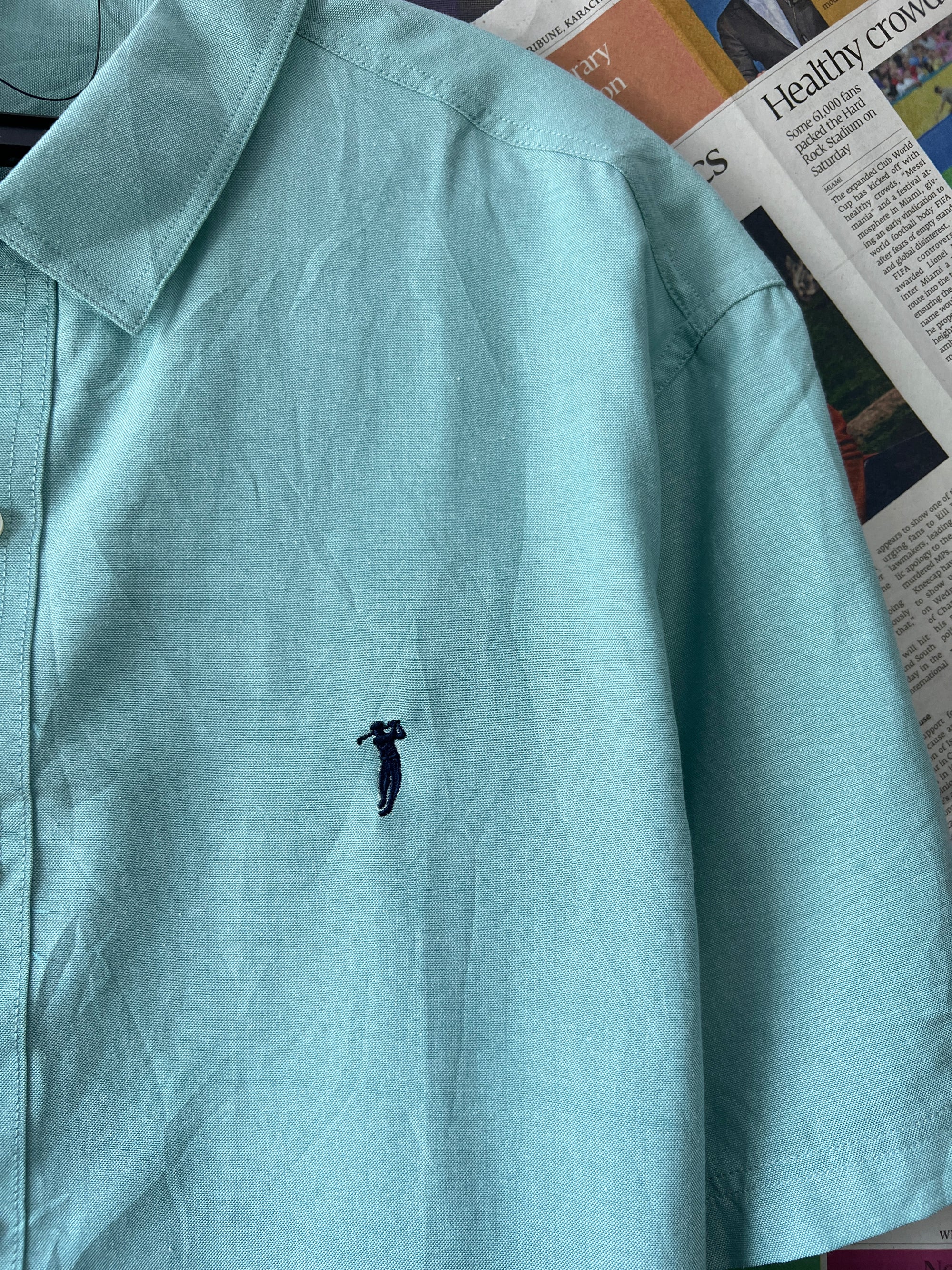 BOSSINI® Teal | Medium | Chest: 22.5" | T183 - Genuine Maal