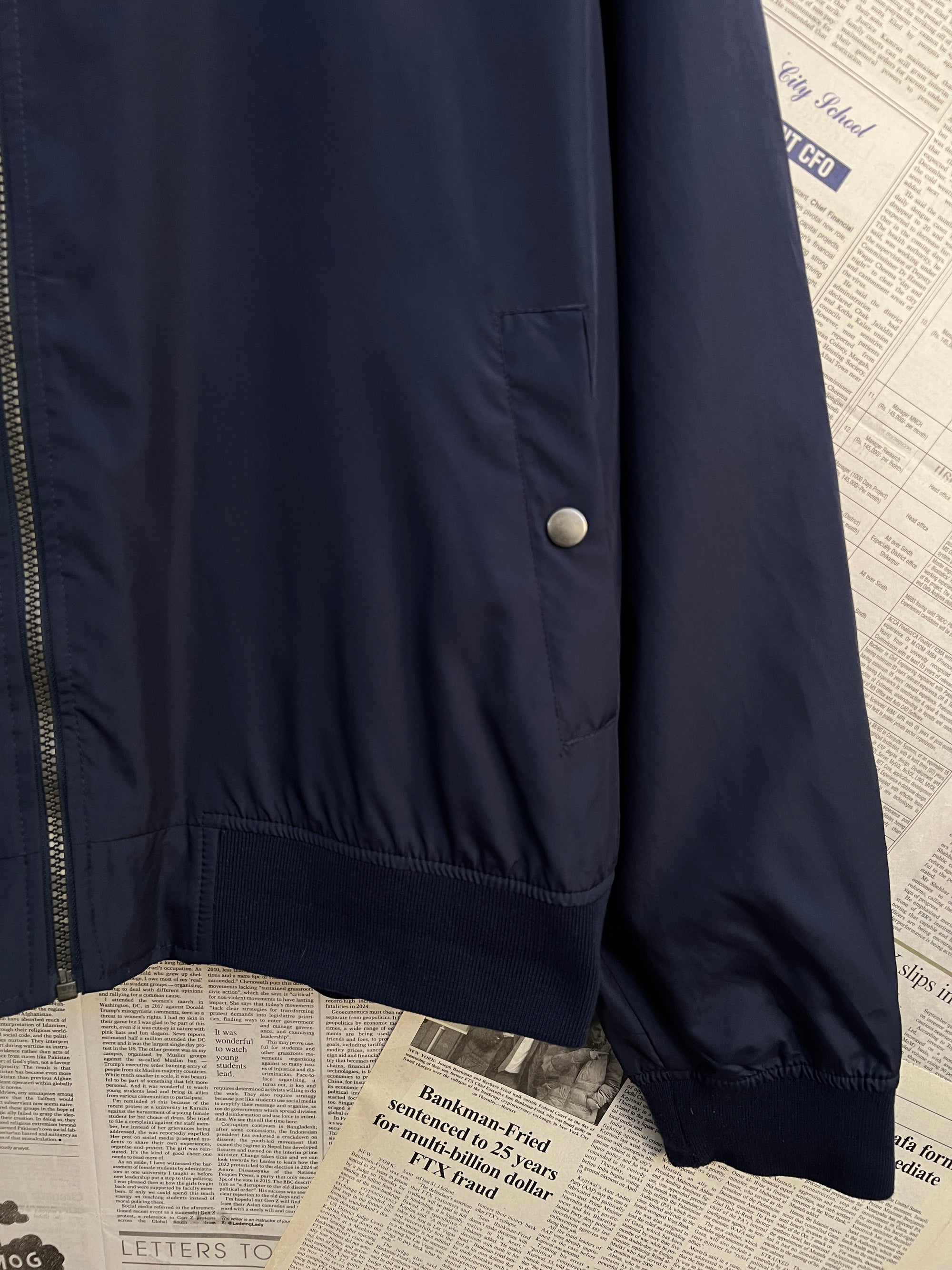 Tex® XL | Chest: 25.5" | Blue | Bomber Jacket | 2287