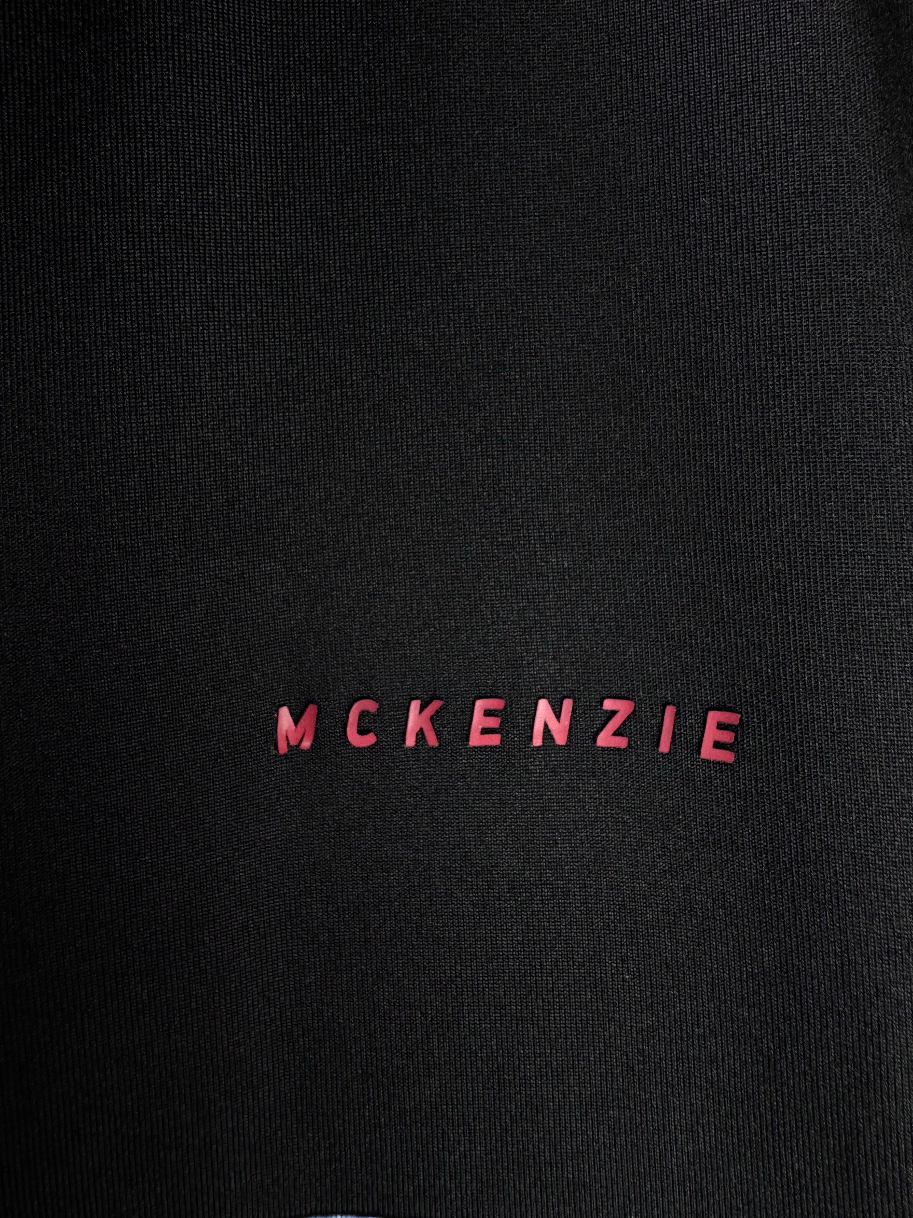 McKenzie® Large | Chest: 23" | Black/Grey | Golf Polo | Poly - Elastane | 5348 - Genuine Maal