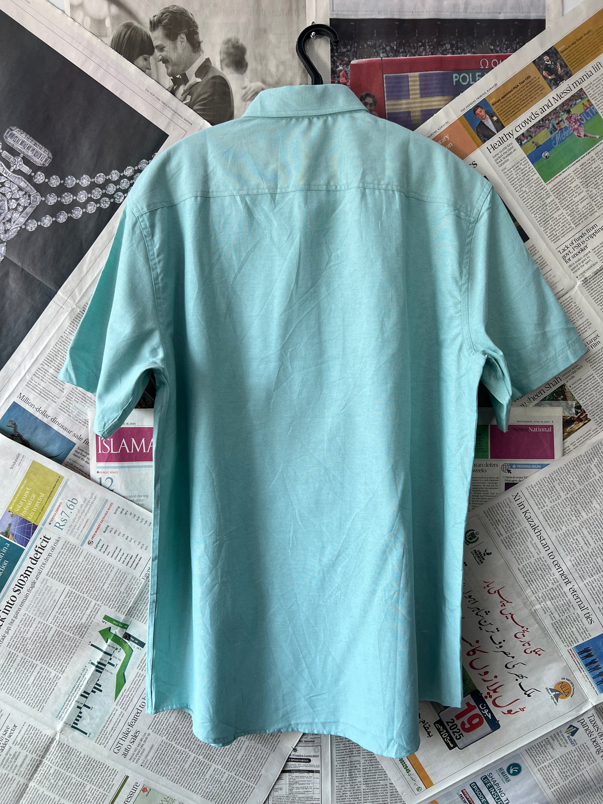 BOSSINI® Teal | Medium | Chest: 22.5" | T183 - Genuine Maal