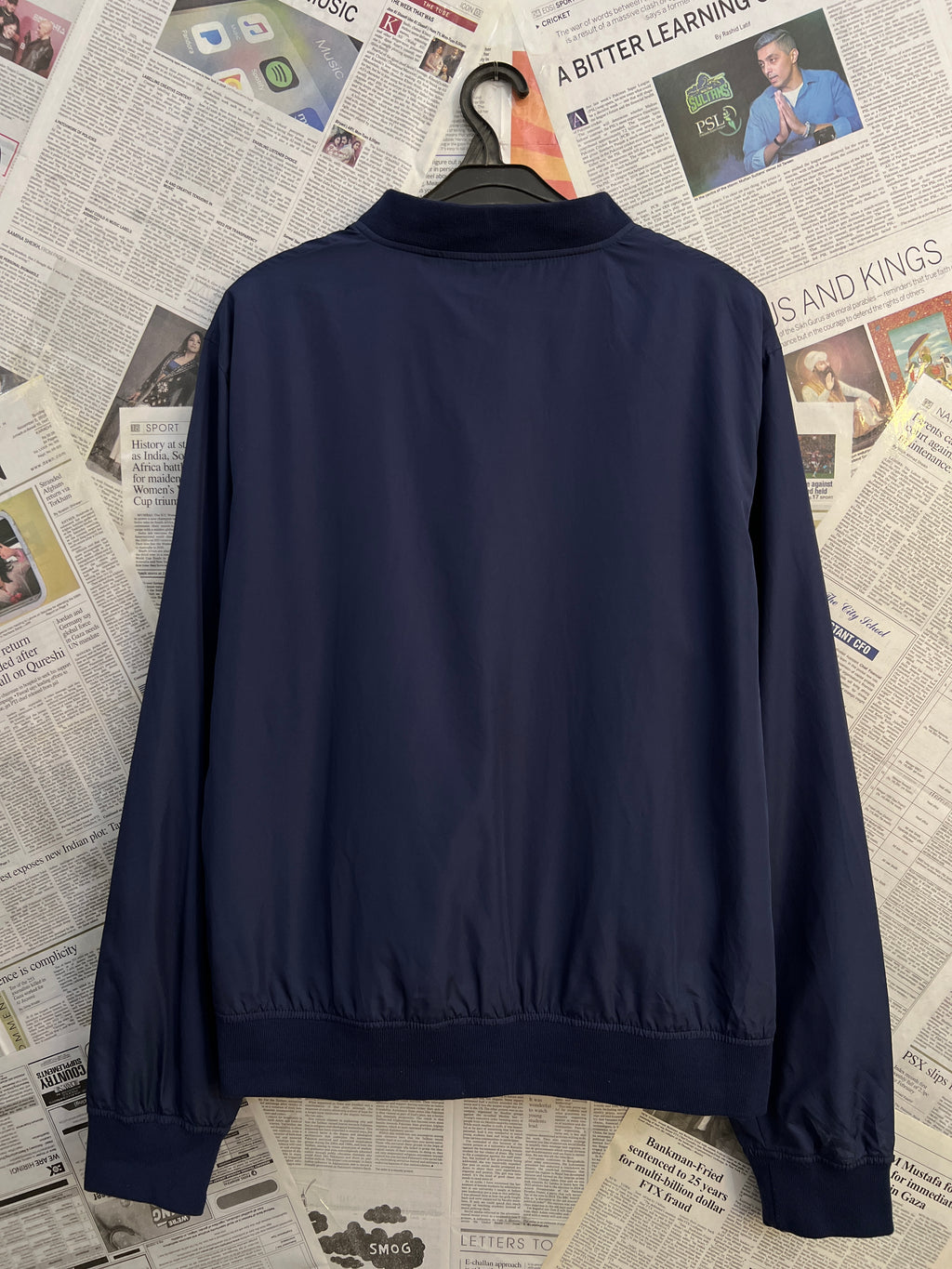 Tex® XL | Chest: 25.5" | Blue | Bomber Jacket | 2287