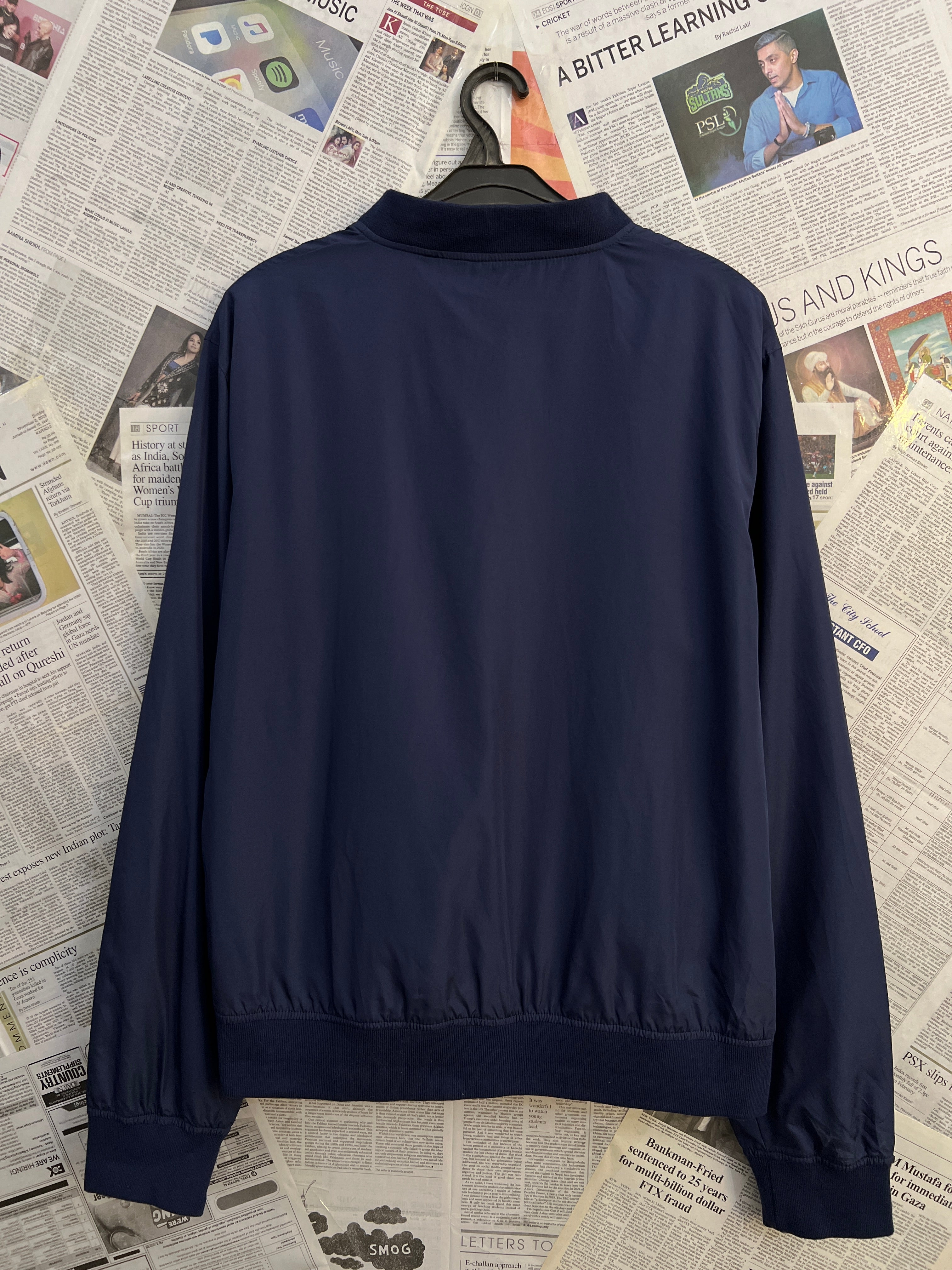 Tex® XL | Chest: 25.5" | Blue | Bomber Jacket | 2287 - Genuine Maal