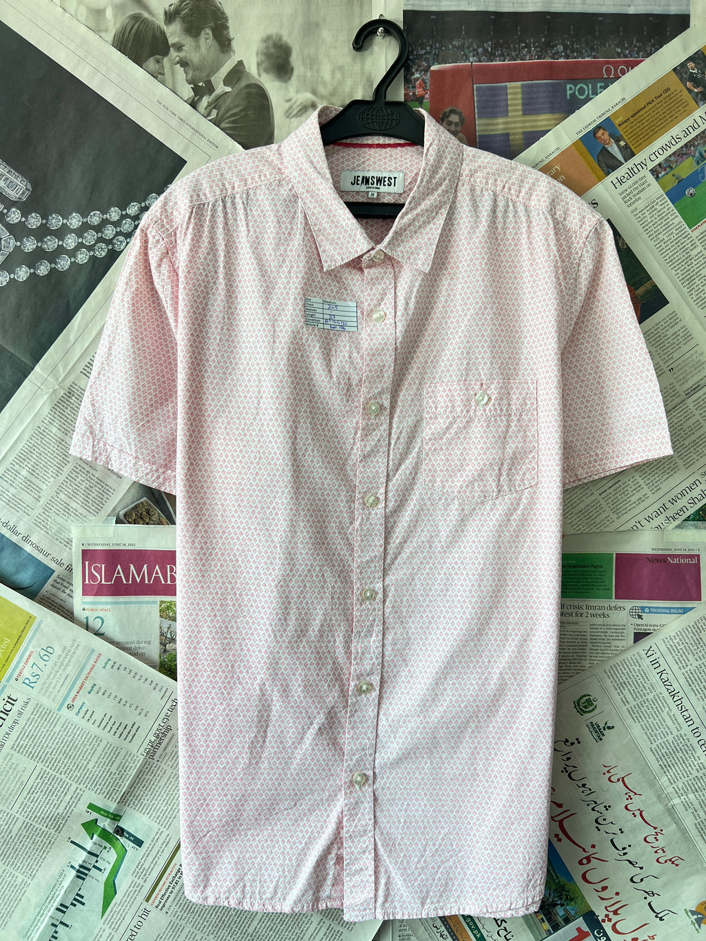 JEANS WEST® Peach | Medium | Chest: 21.5" | T186 - My Store