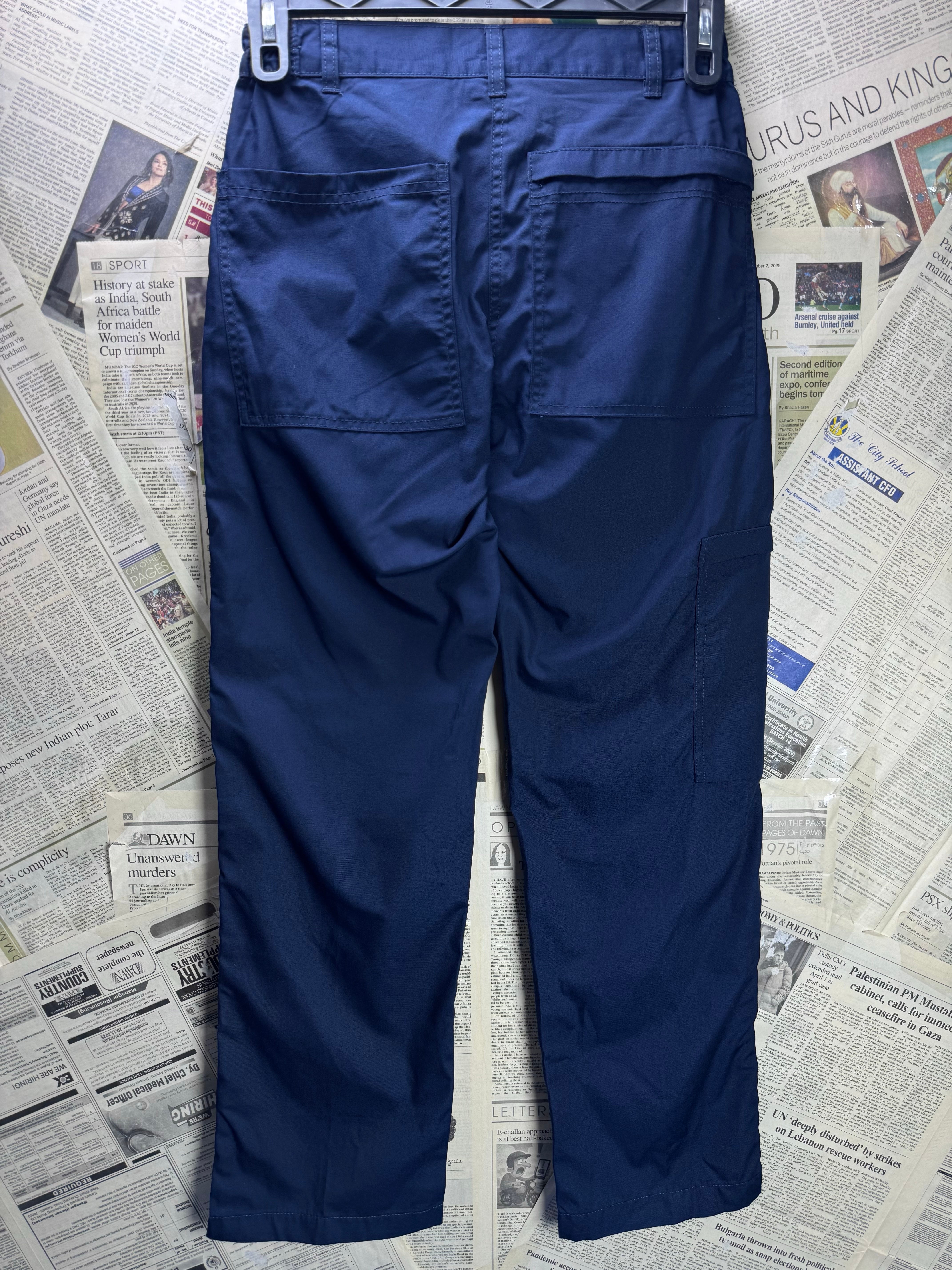 Regatta Professional® Waist: 28" | Navy | Cargo Trousers | Poly - Cotton | 2752 - Genuine Maal