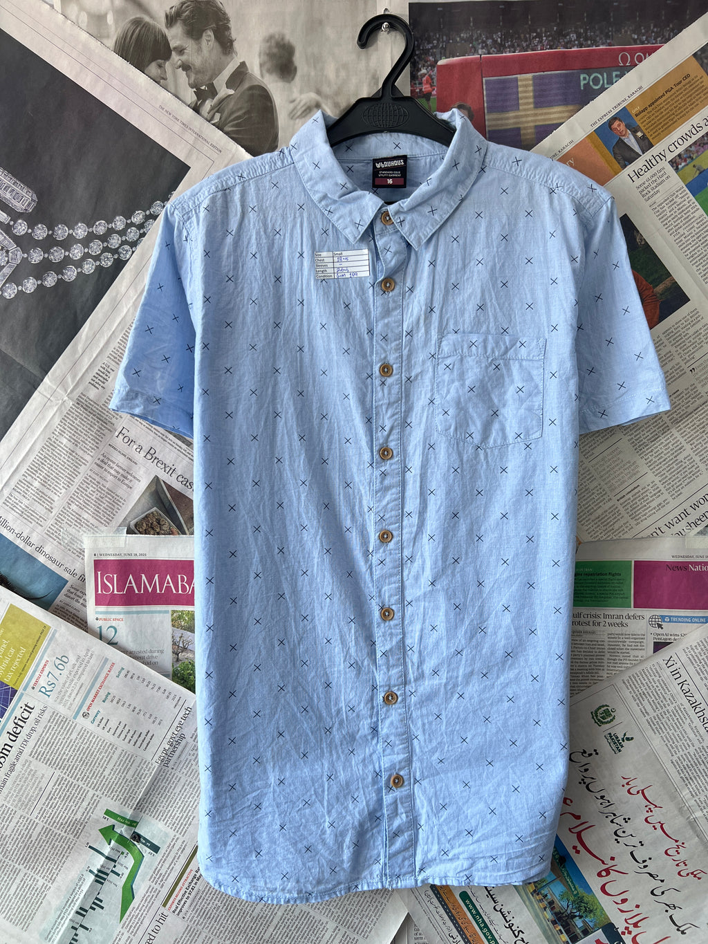 BAUHAUS® Blue | XS | Chest: 18.5" | T189 - My Store