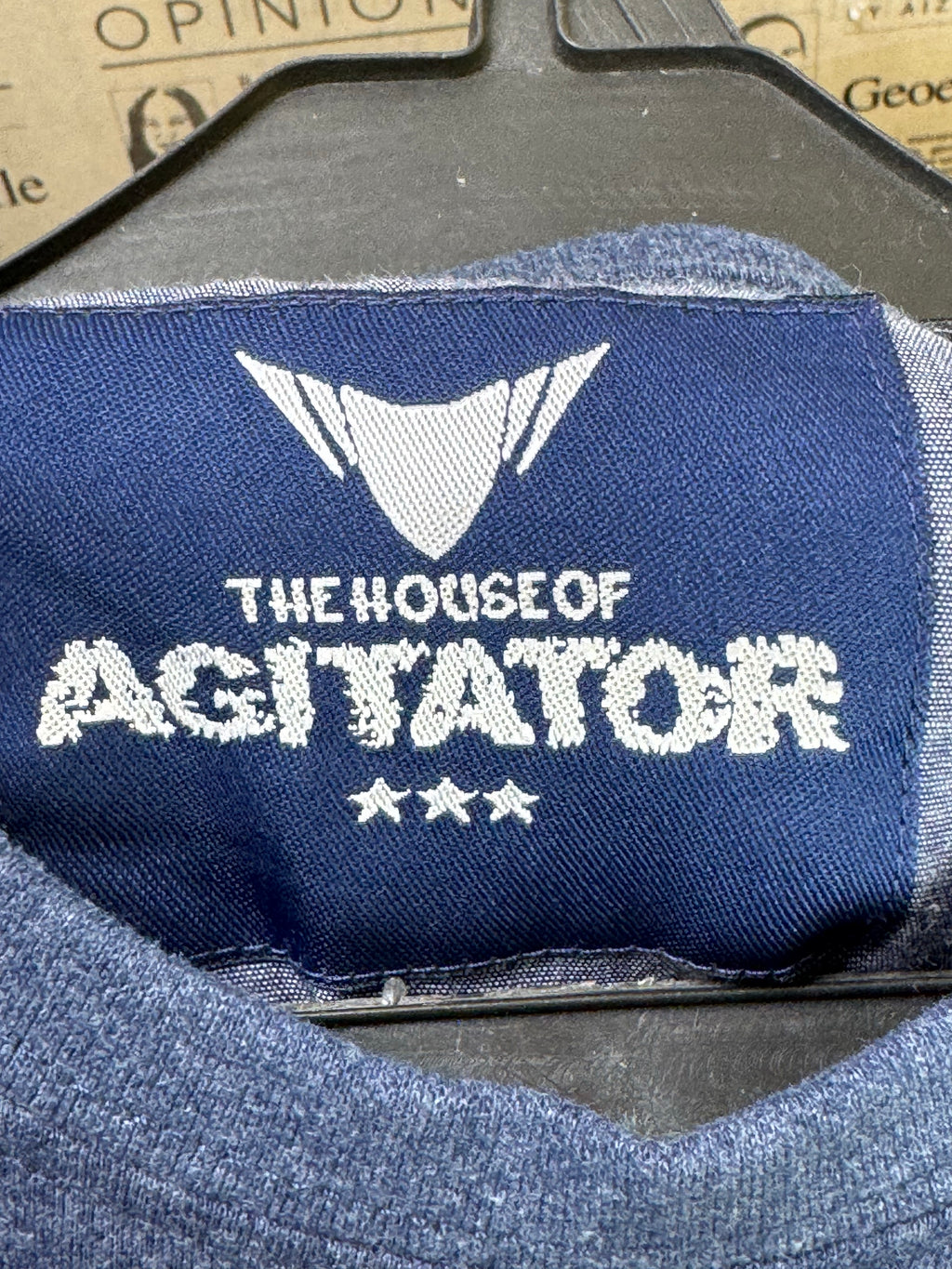 Agitator® Small | Chest: 19.5" | Space Blue | T-Shirt | Cotton - Poly | 3840 - Genuine Maal