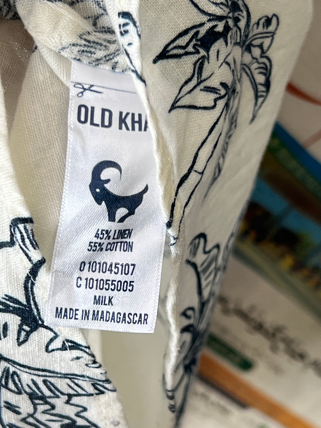 OLD KHAKI® Parchment | Medium | Chest: 22" | T194 | Linen Blend - My Store