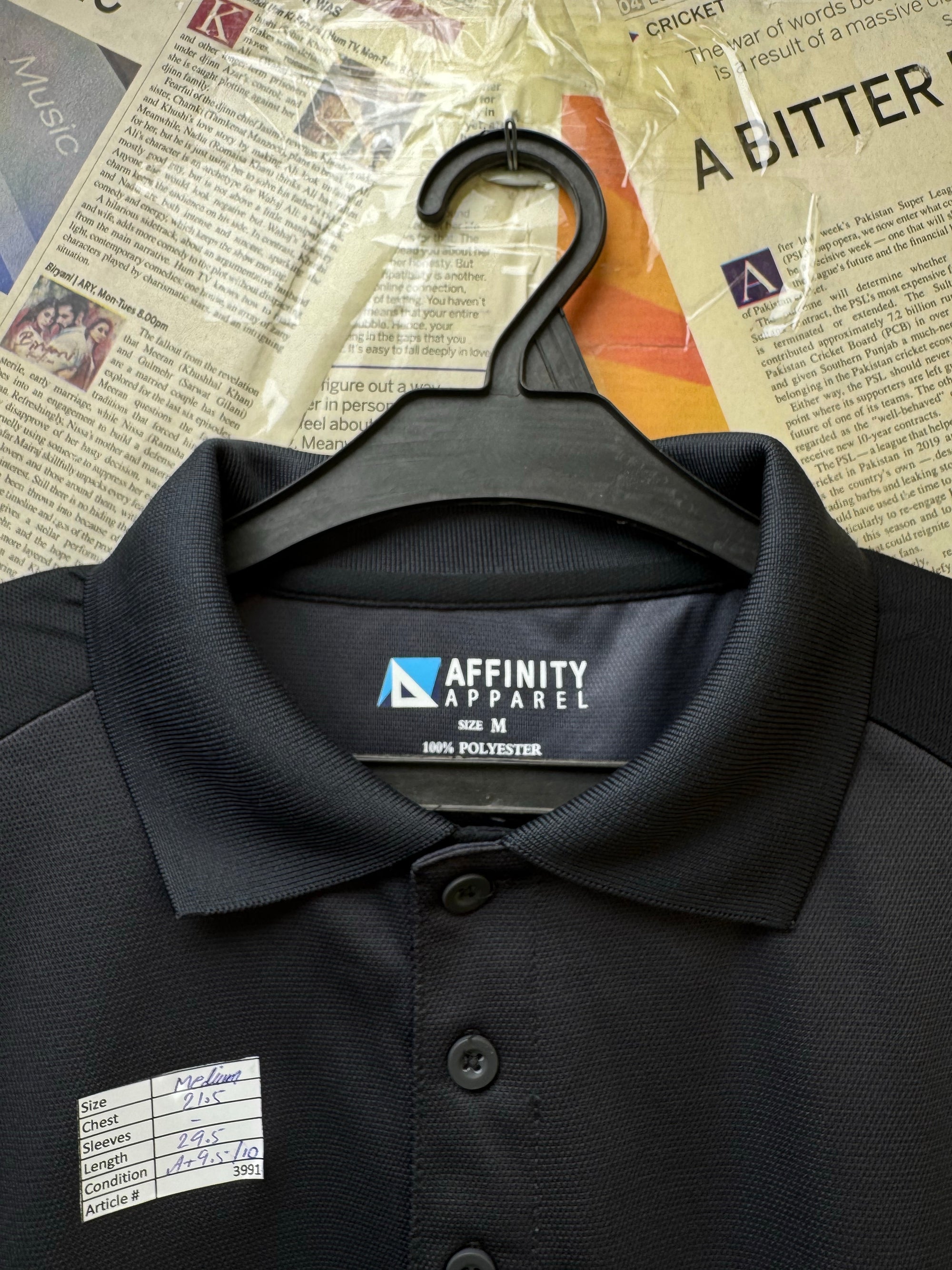 Affinity® Medium | Chest: 21.5" | Sports T-Shirt | Poly | 3991 - Genuine Maal