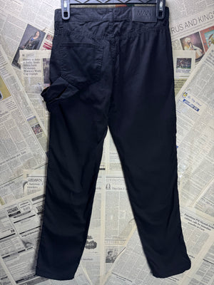 MAN® Waist: 30" | Black | Cargo Pants | Cotton | 2788 - Genuine Maal