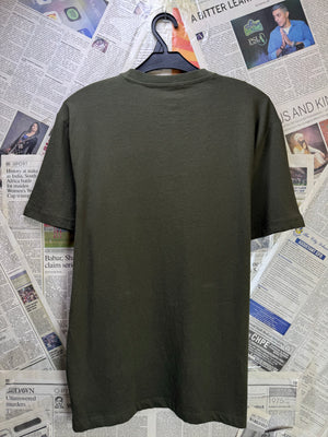 Primark® Small | Chest: 20" | Olive | T-Shirt | Cotton | 3986 - Genuine Maal