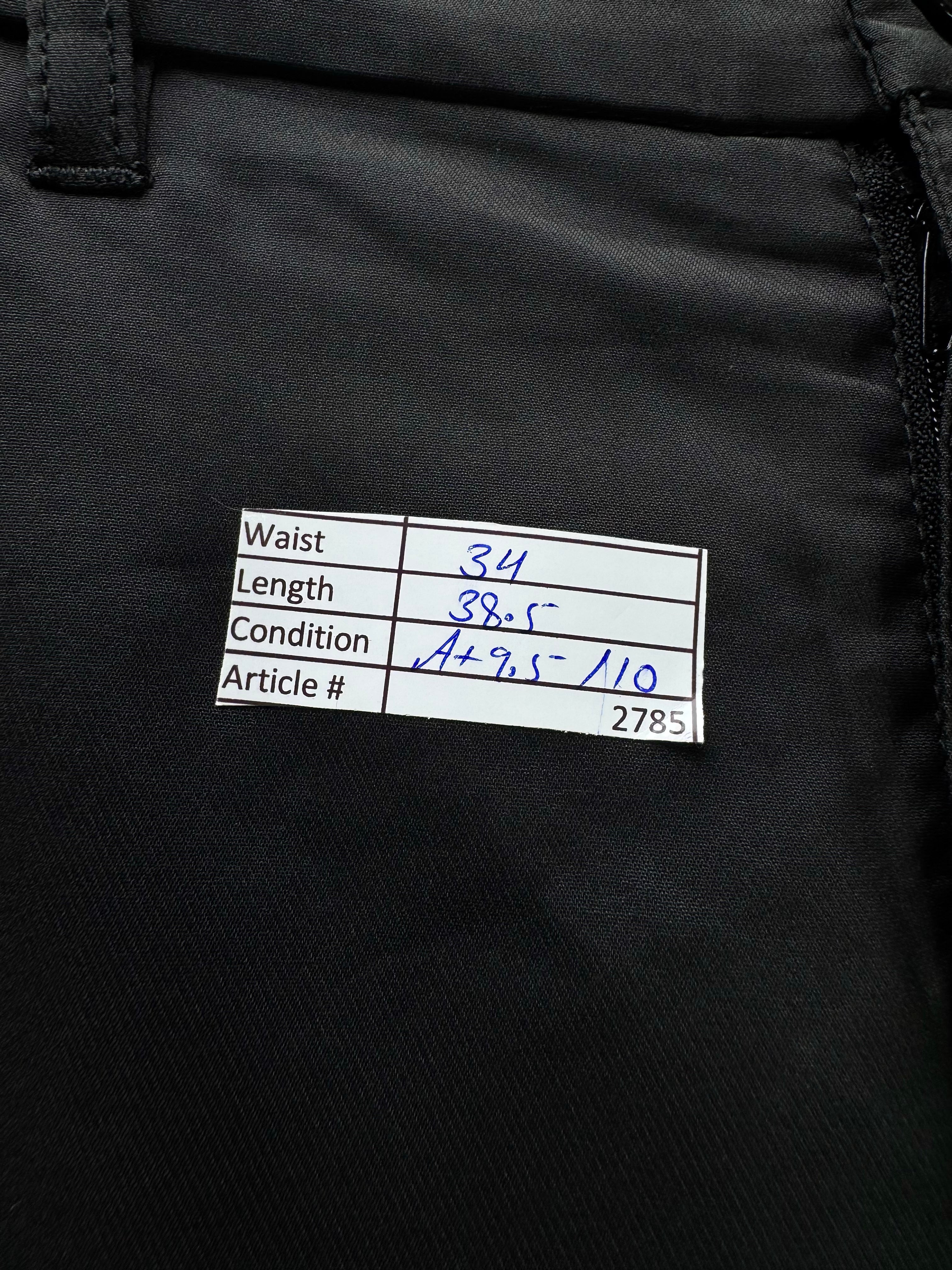 Benross® Waist: 34" | Black | Golf Pants | Poly - Elastane | 2785 - Genuine Maal