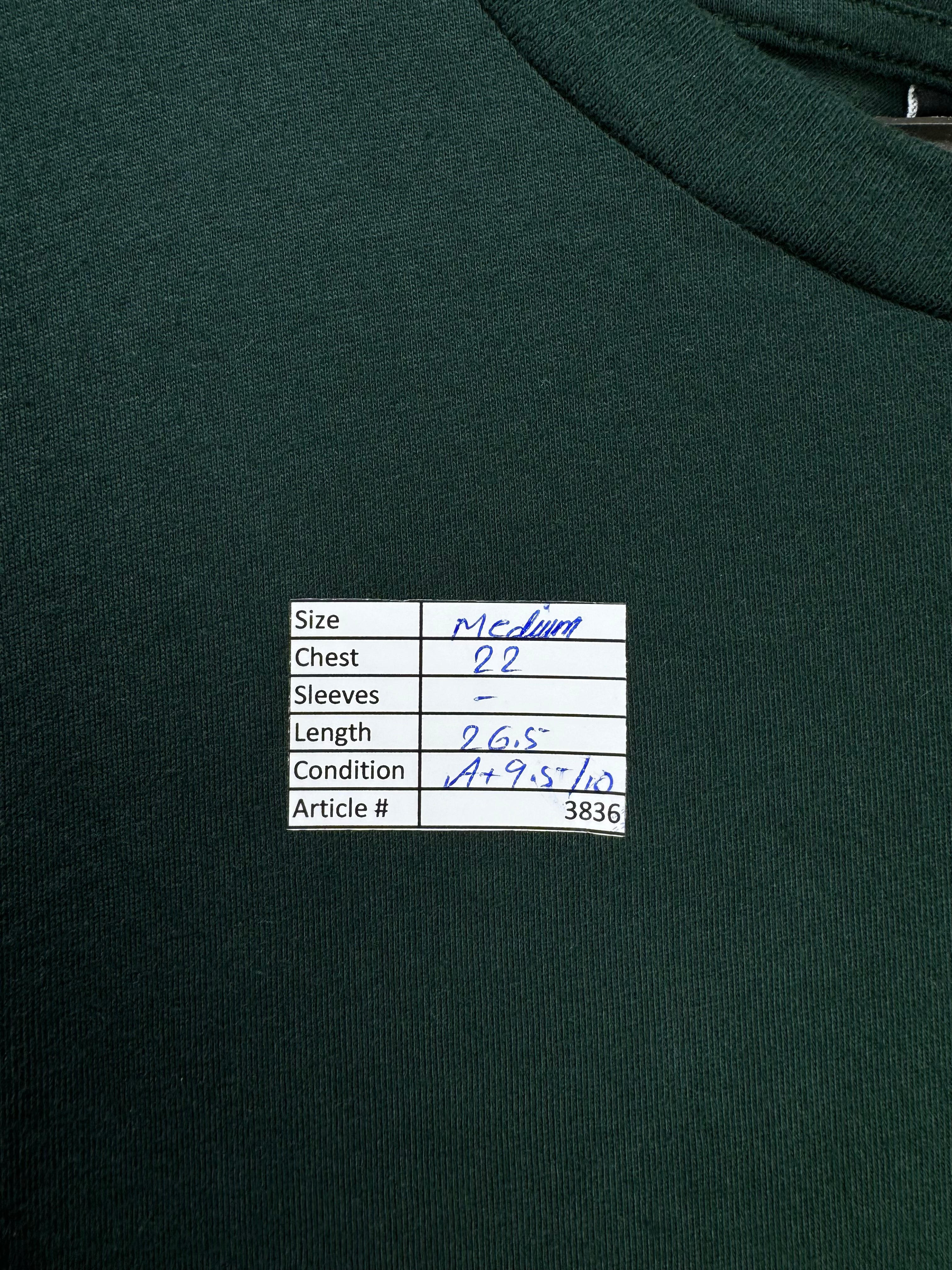 H&M® Medium | Chest: 22" | Forest Green | T-Shirt | Cotton | 3836 - Genuine Maal