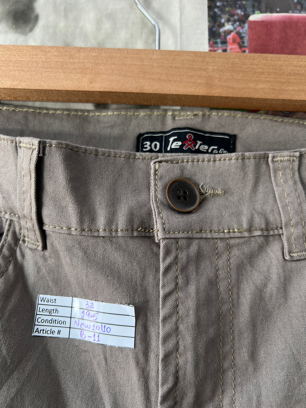 TEXTER & CO.® Beige | Waist: 32" | B11 - My Store