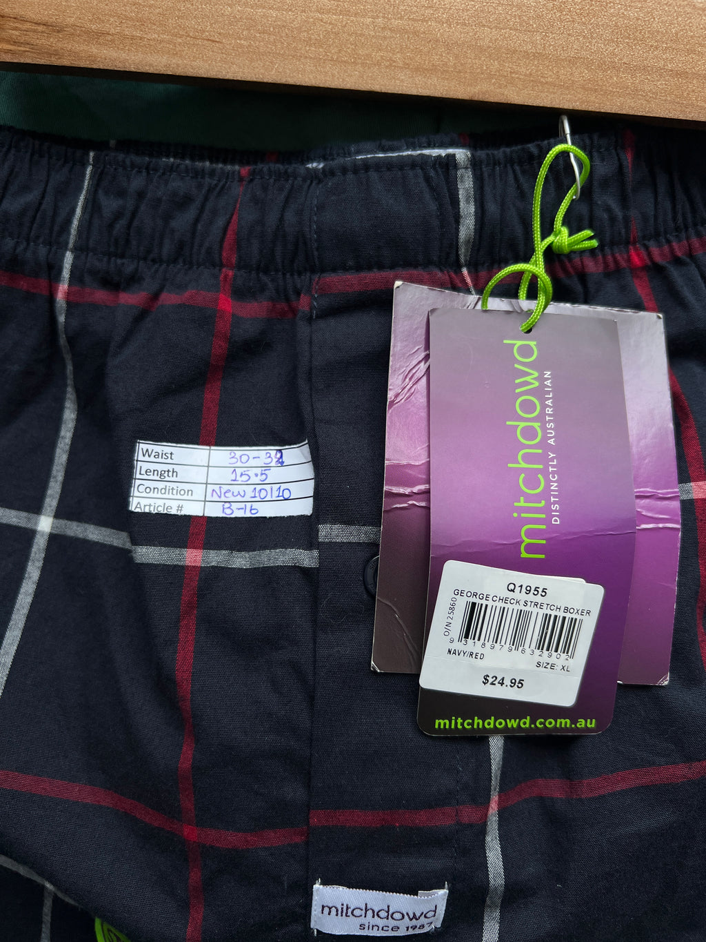 MITCHDOWD® Navy | Waist: 30" to 32" | B16 - My Store