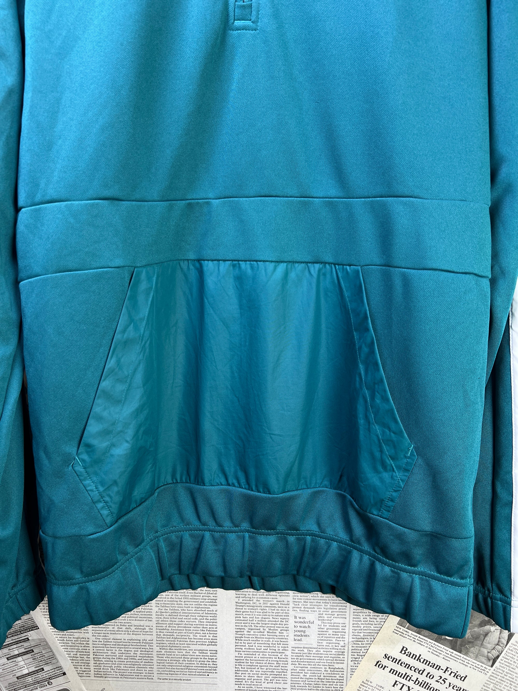 Adid*s® Small | Chest: 20" | Teal | Quarter Zip Pullover | 2143 - Genuine Maal