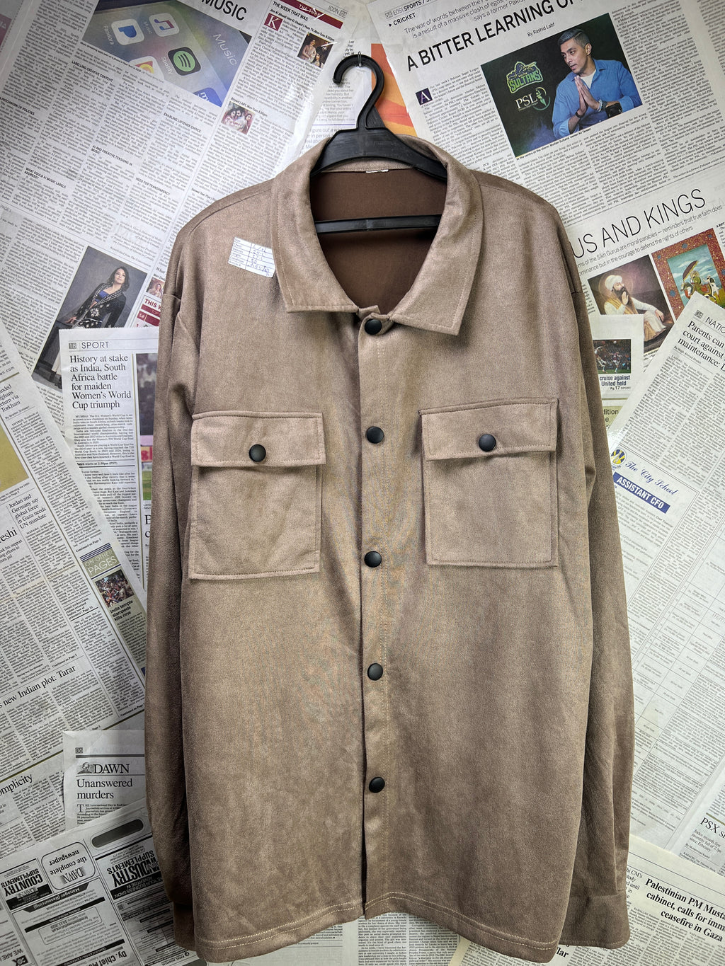 L/XL | Chest: 24.5" | Brown | Warm Co-ord Set | 2125