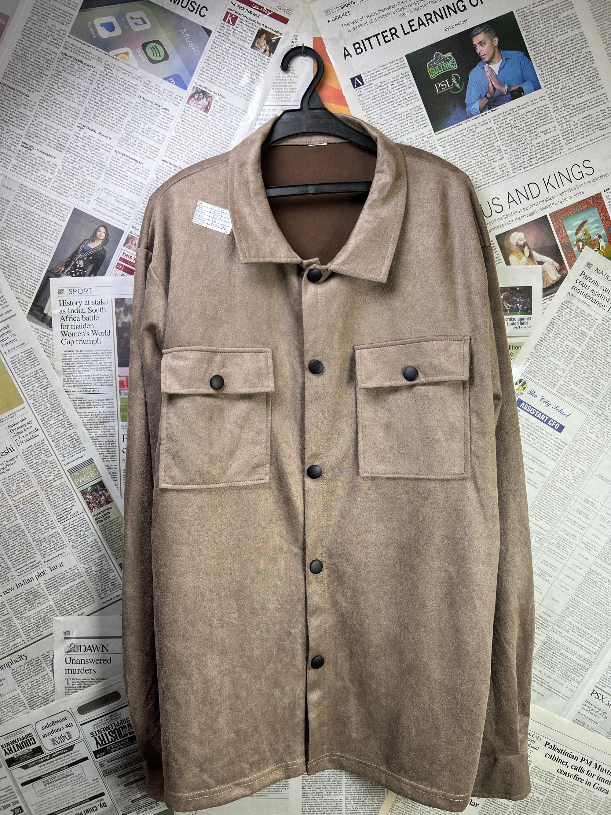 L/XL | Chest: 24.5" | Brown | Warm Co-ord Set | 2125