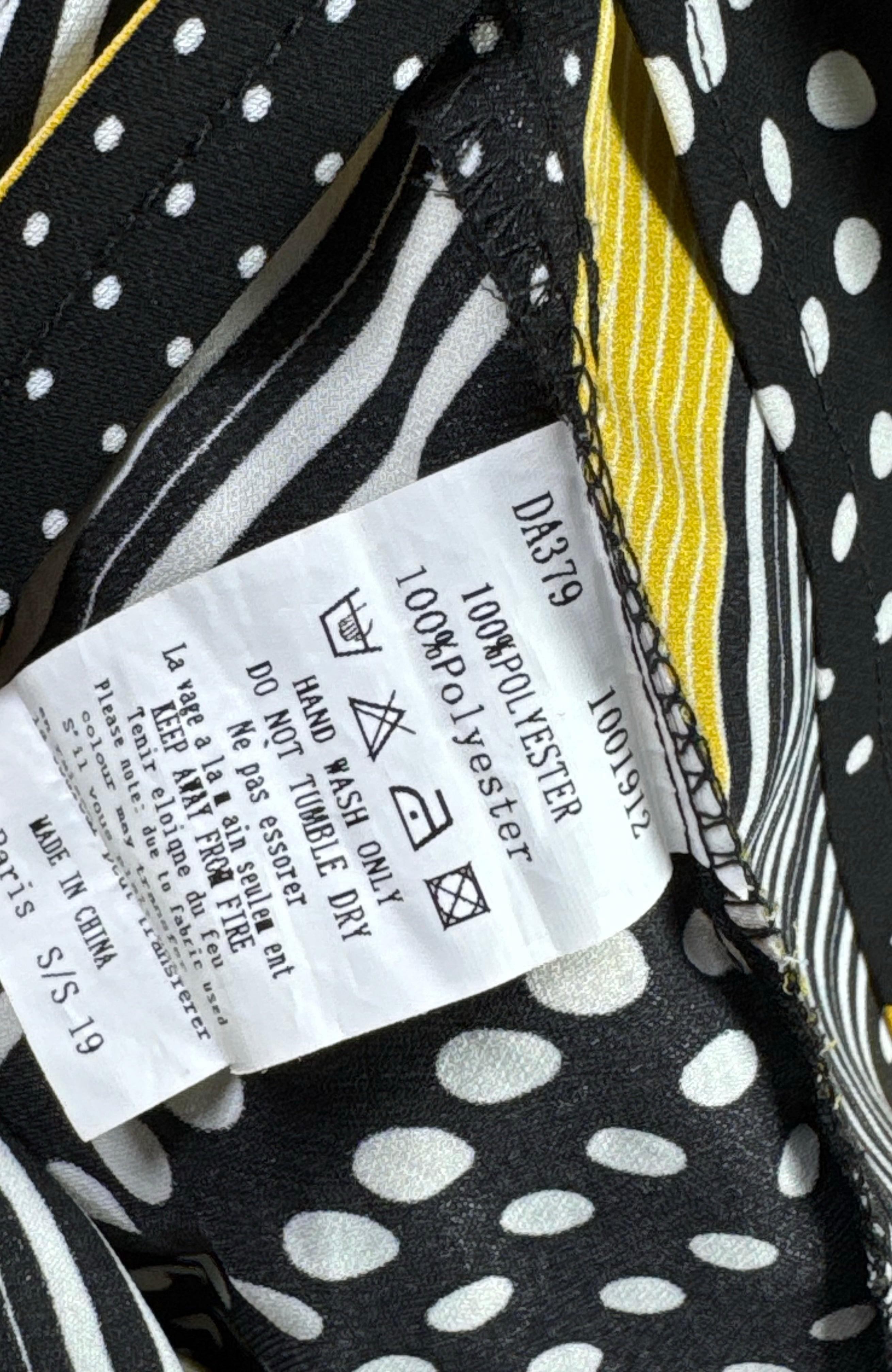 Armani® Small | Bust: 17.5" | Abstract Print | Wrap Maxi Dress | B1 - 5365 - Genuine Maal